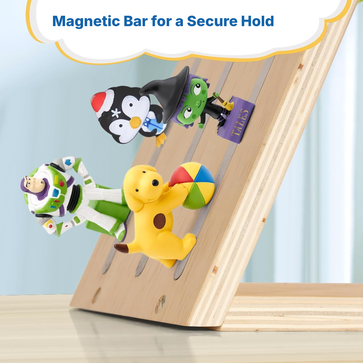 Magnetic Shelf for Toniebox/Tonies – Triangle, 58 cm — 3