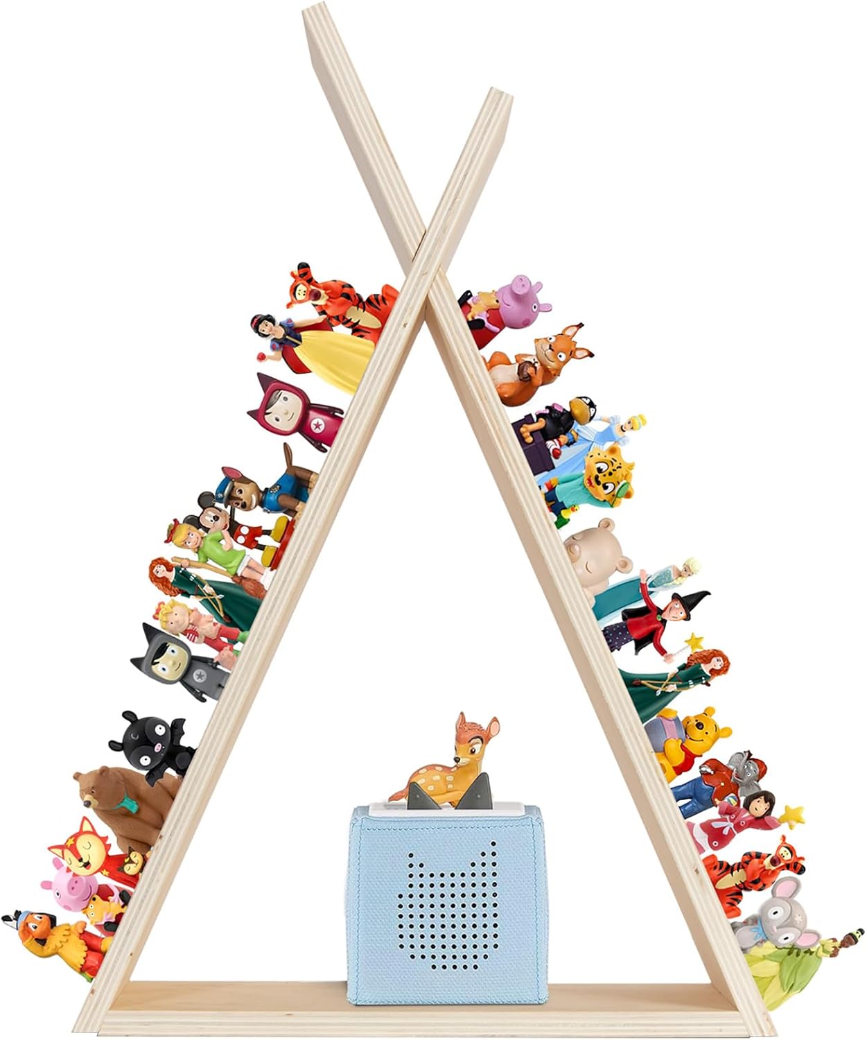 Magnetic Shelf for Toniebox/Tonies – Triangle, 58 cm — 1