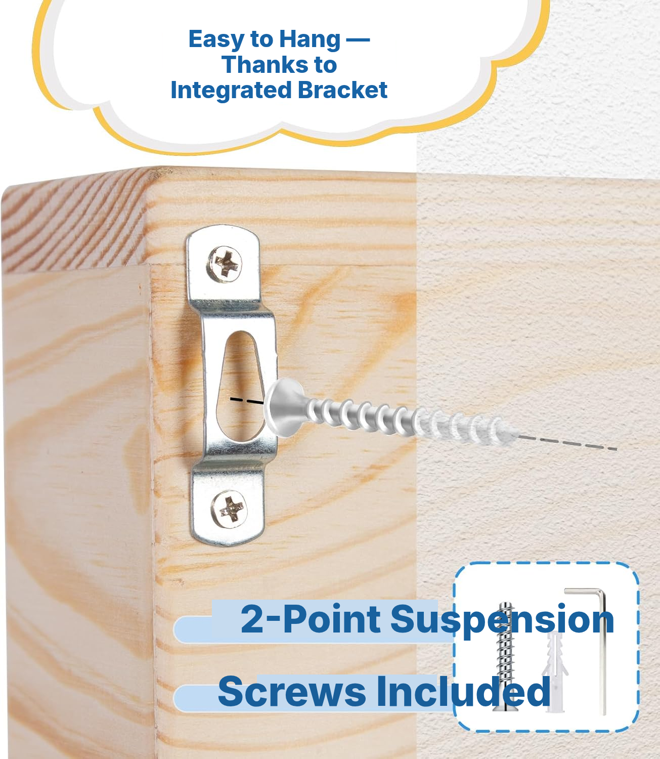 Magnetic Shelf for Toniebox/Tonies – Mini House, 27 cm — 5