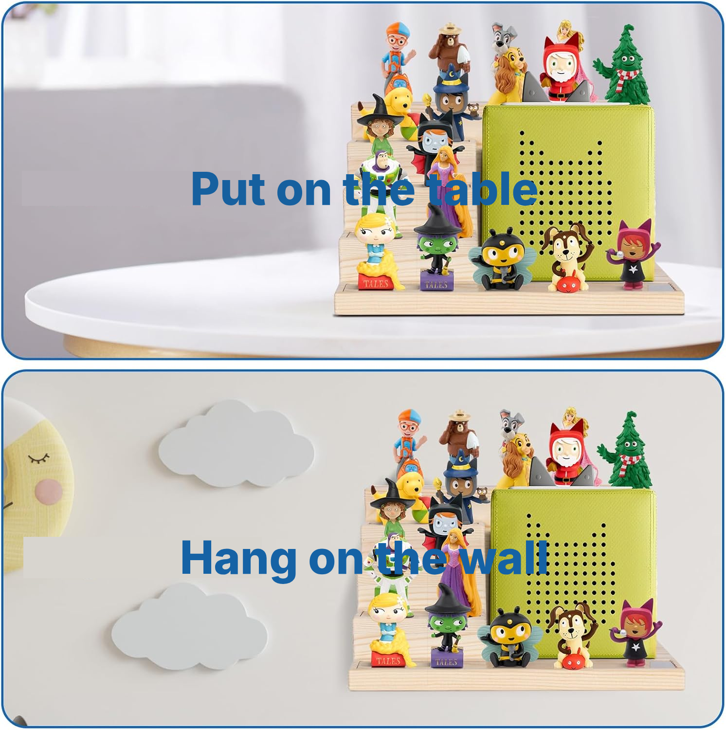 Magnetic Shelf for Toniebox/Tonies – Mini House, 27 cm — 6