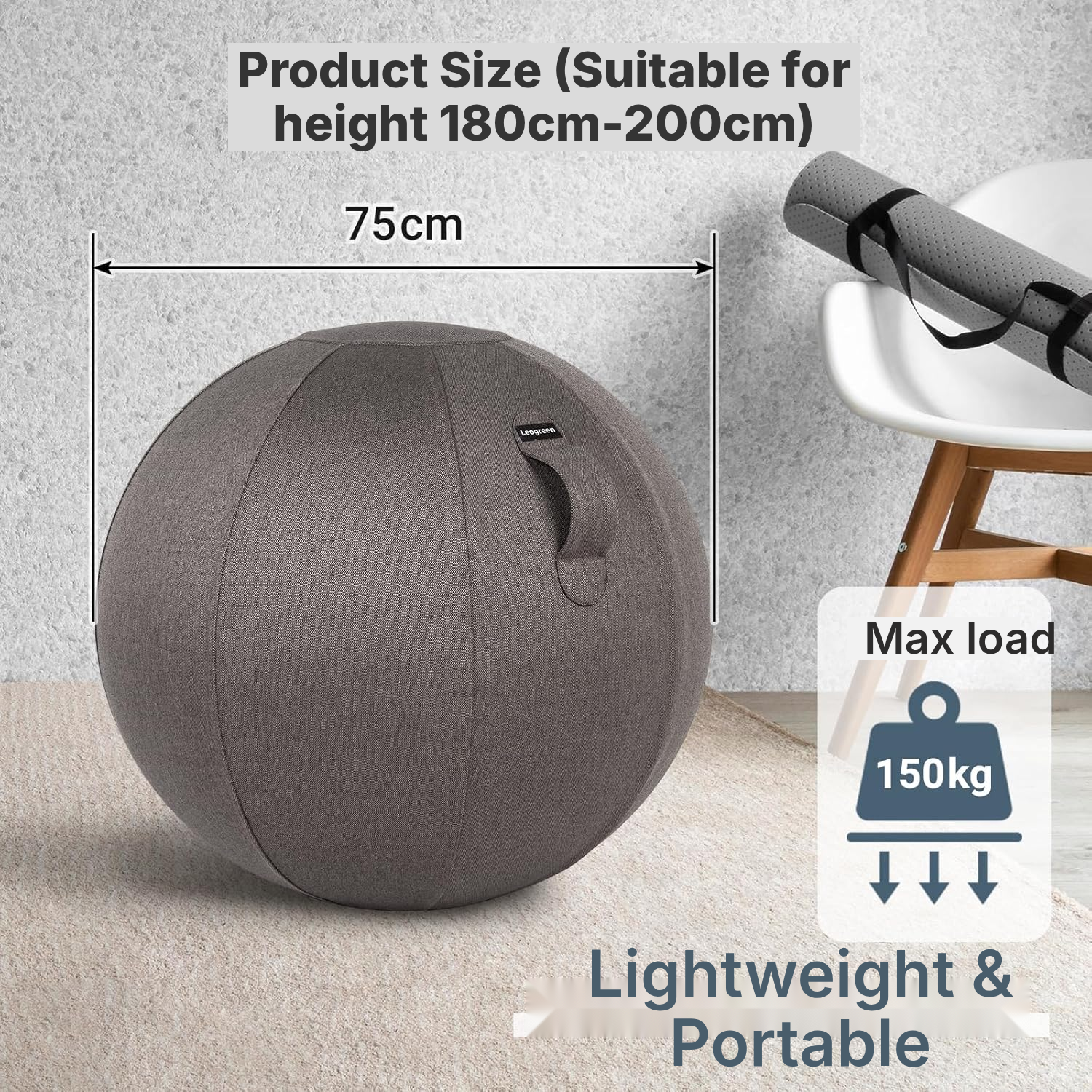 Maternity Ball 65 cm for Active Sitting — 4