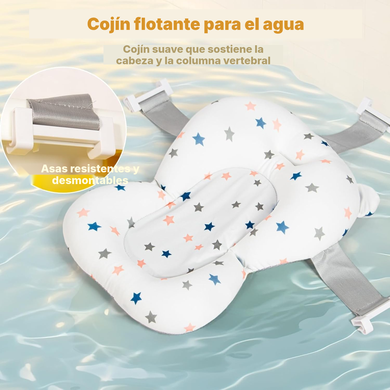 Bañera plegable bebé amarilla — 3