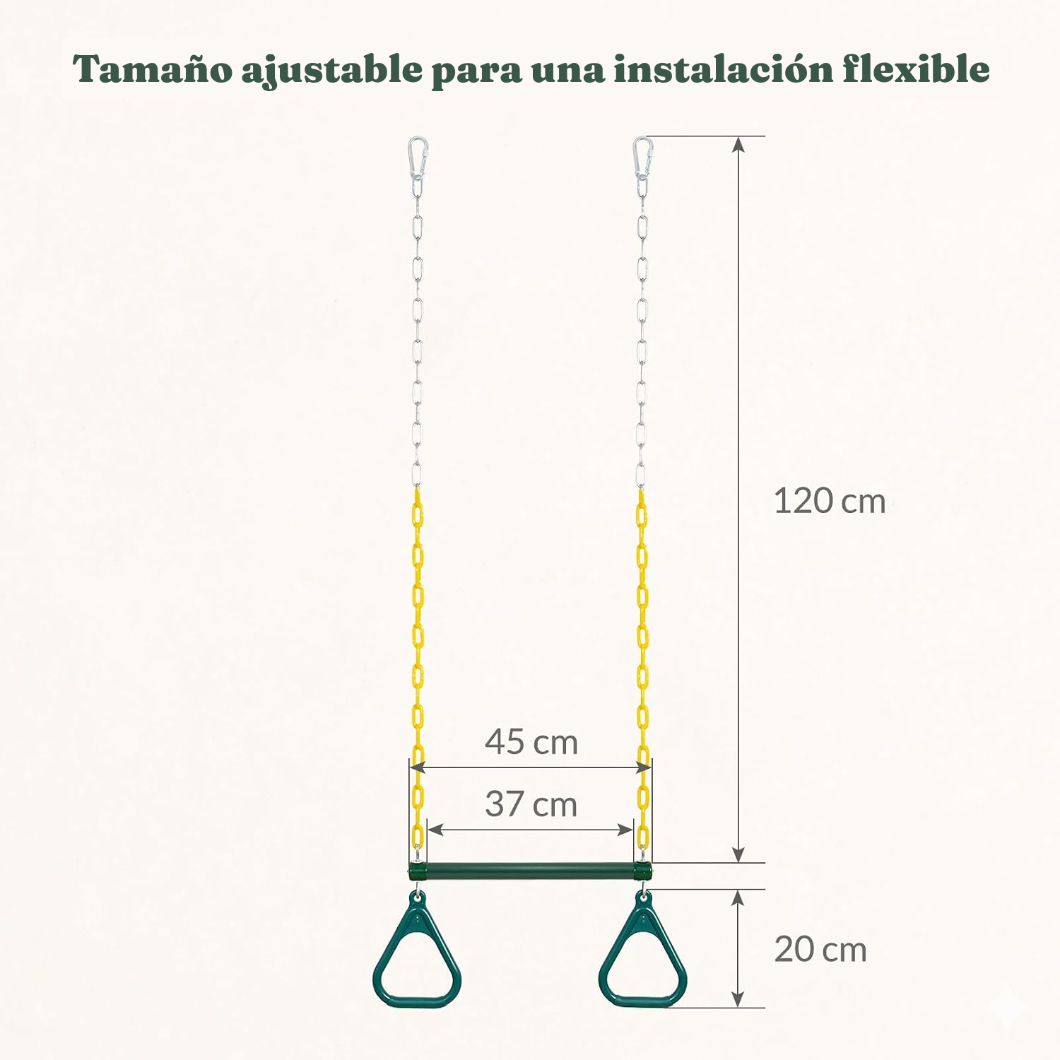 Columpio jardin: trapecio desde 36 meses — 4
