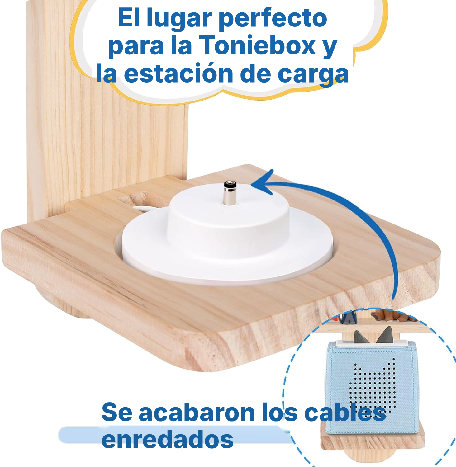 Estantería magnética para Toniebox/Tonies – vertical, 43 cm — 4