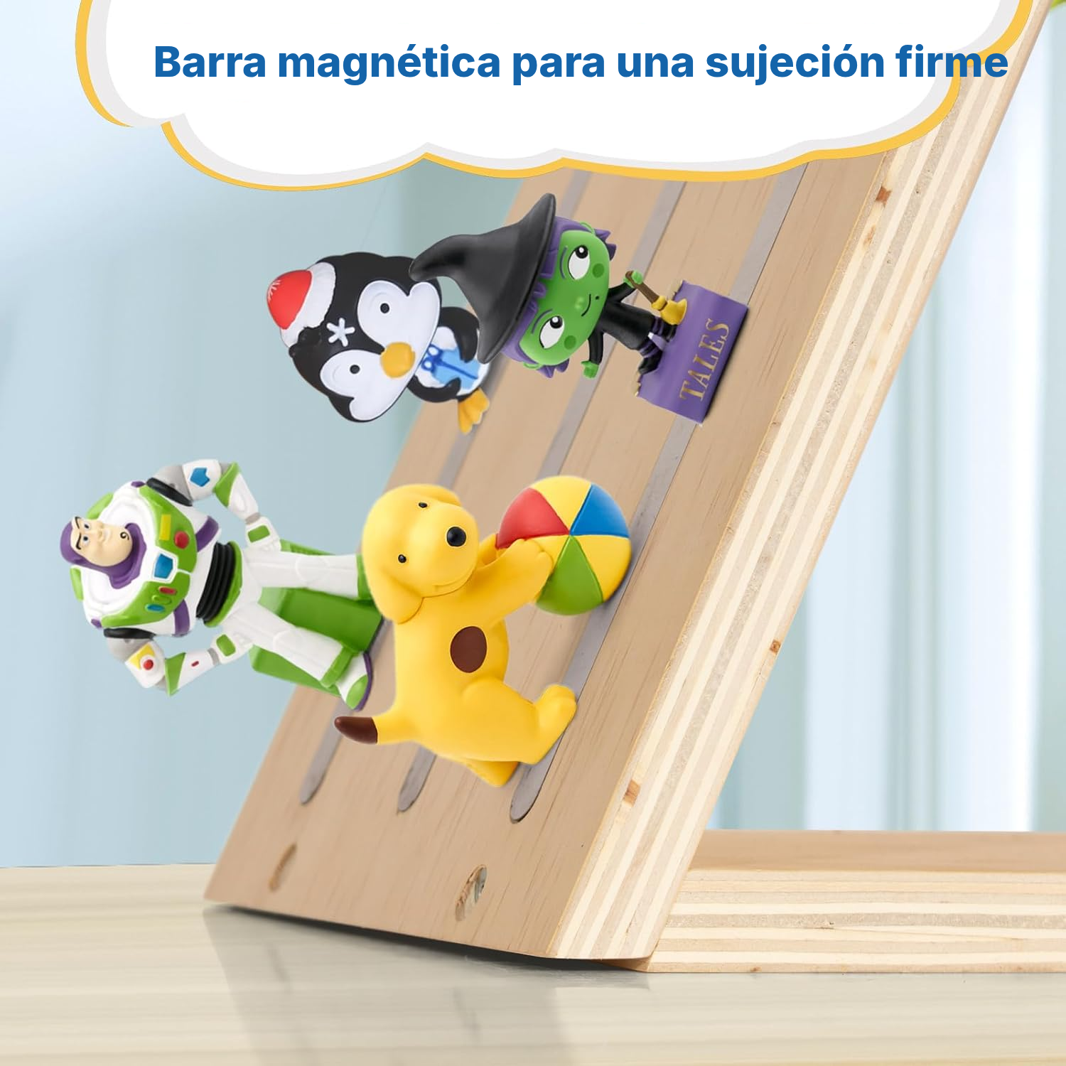 Estantería magnética para Toniebox/Tonies – triángulo, 58 cm — 3
