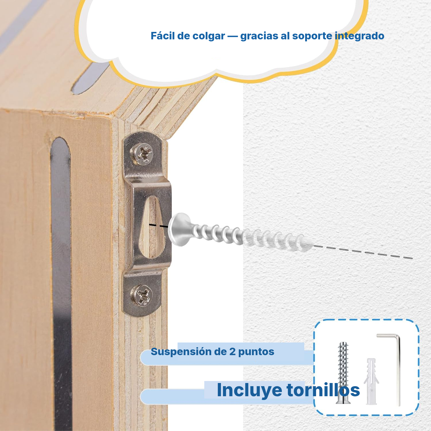 Estantería magnética para Toniebox/Tonies – octágono blanco, 35 cm — 5