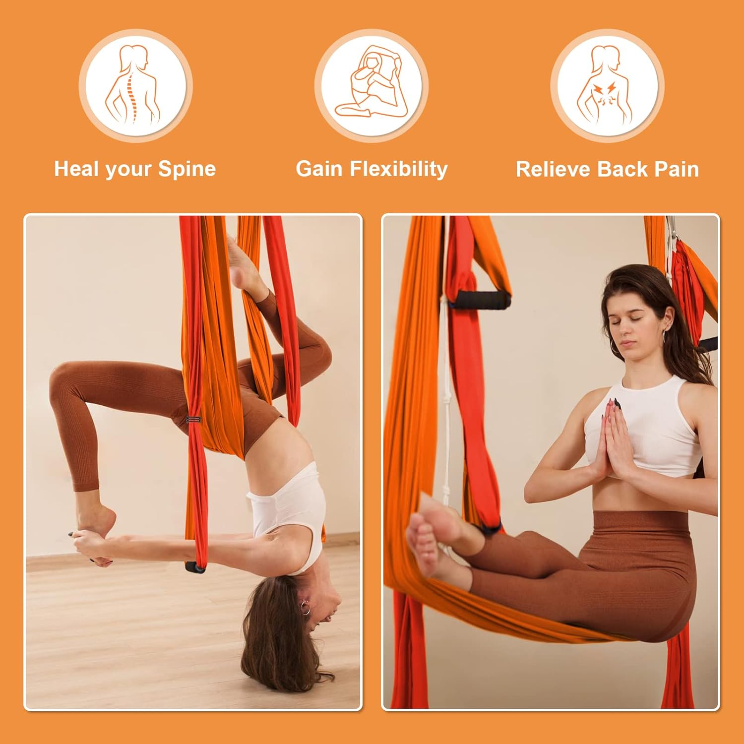 Columpio yoga aéreo para casa — 5