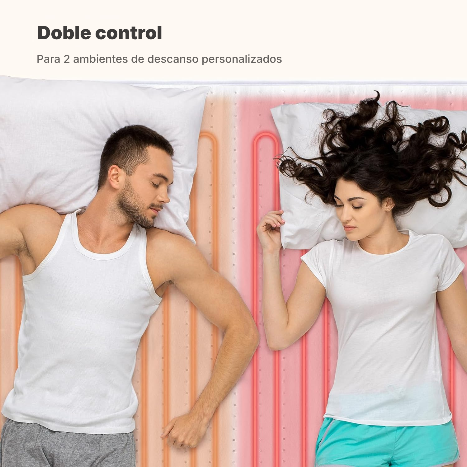 Manta eléctrica doble – 3 niveles — 3