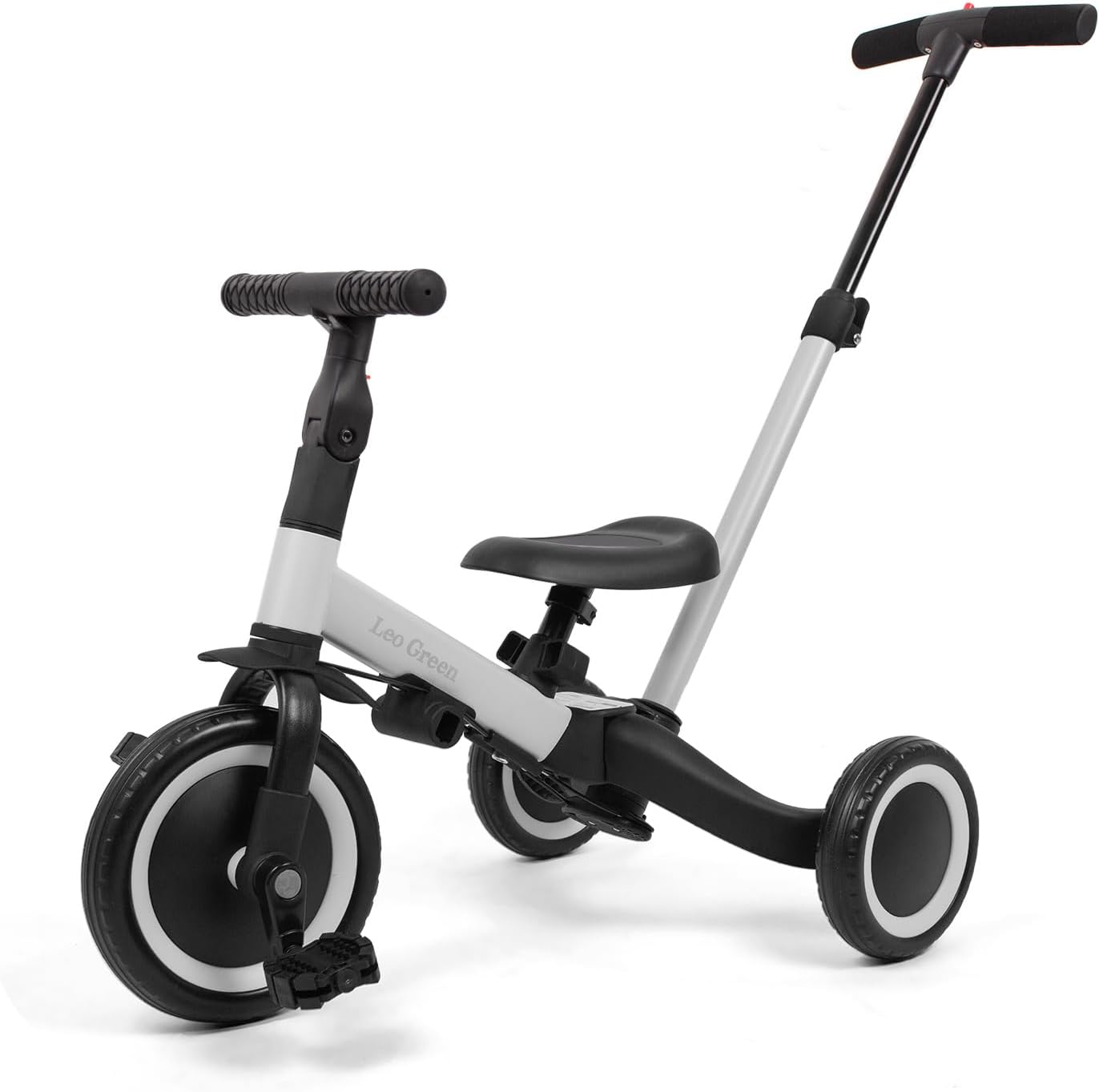 Triciclo infantil evolutivo 4 en 1 gris