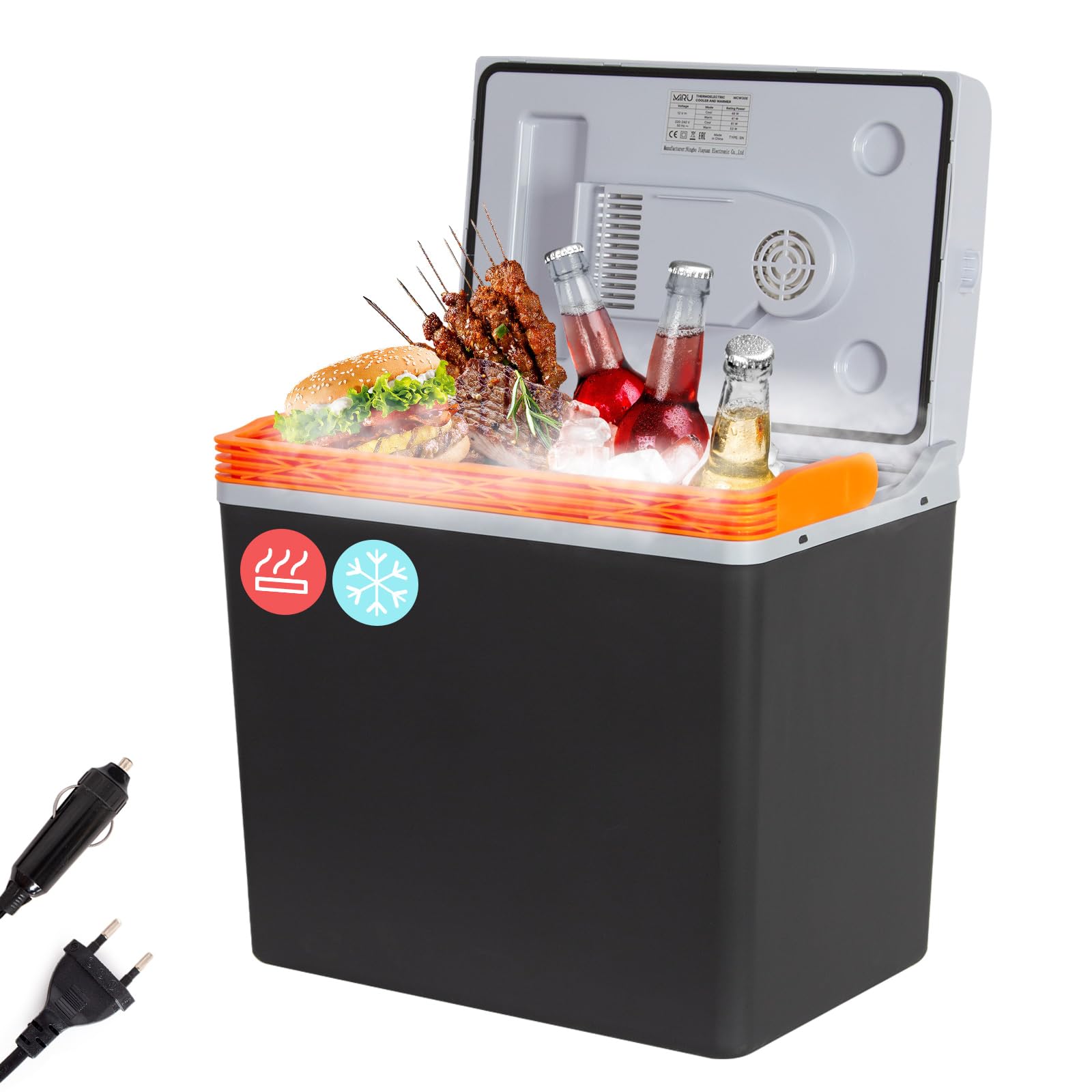 Nevera eléctrica 30 L, frío y calor — 1