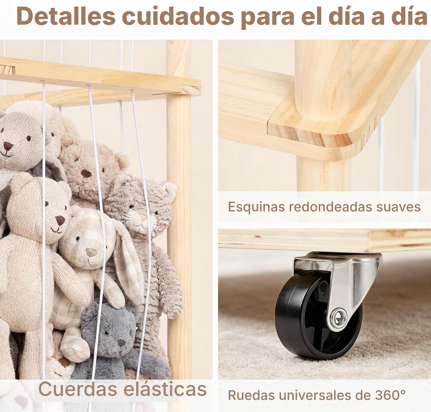 Organizador de juguetes móvil de 3 niveles — 4