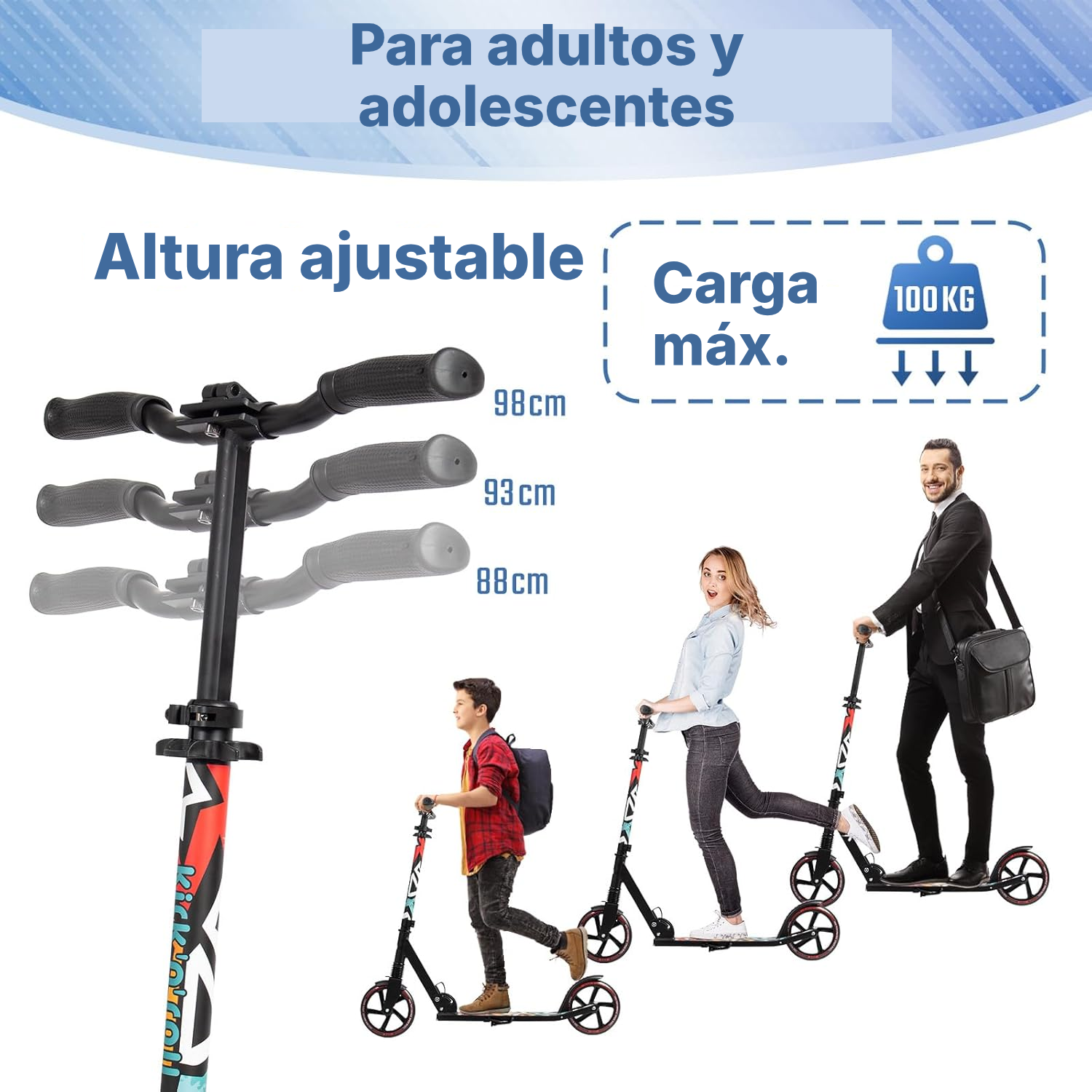 Patinete eléctrico adulto — 2