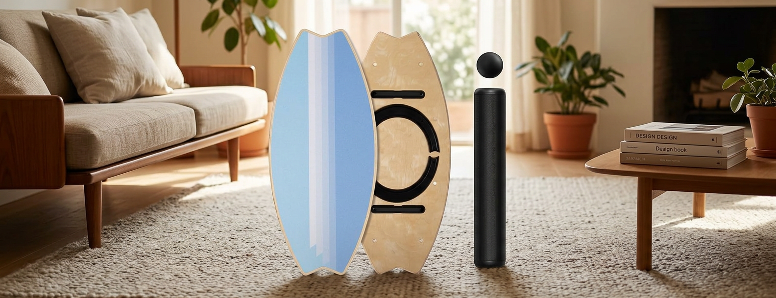 Tabla de equilibrio 85 cm, bandas degradadas 7 niveles