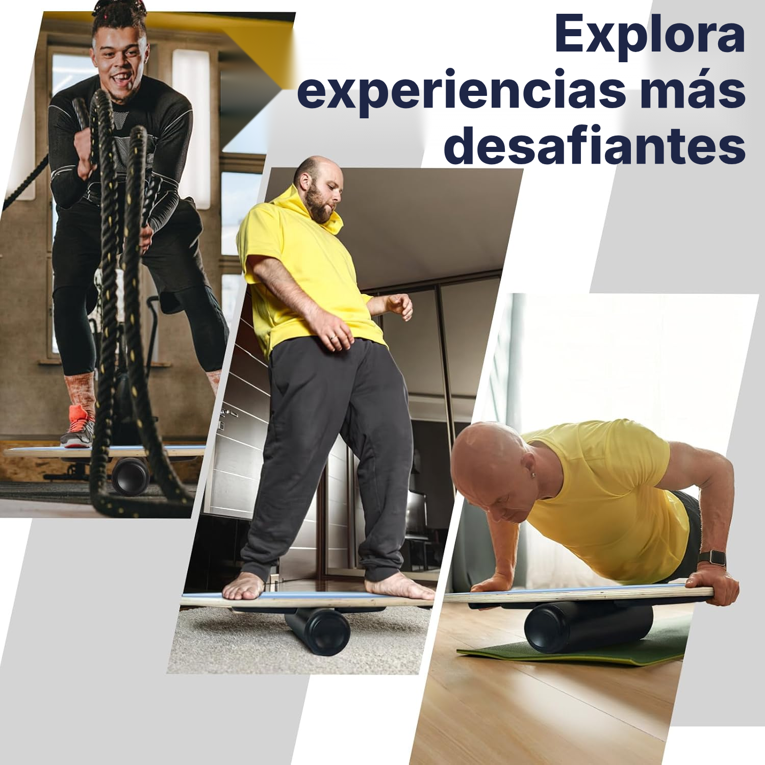 Tabla de equilibrio 85 cm, bandas degradadas 7 niveles — 7