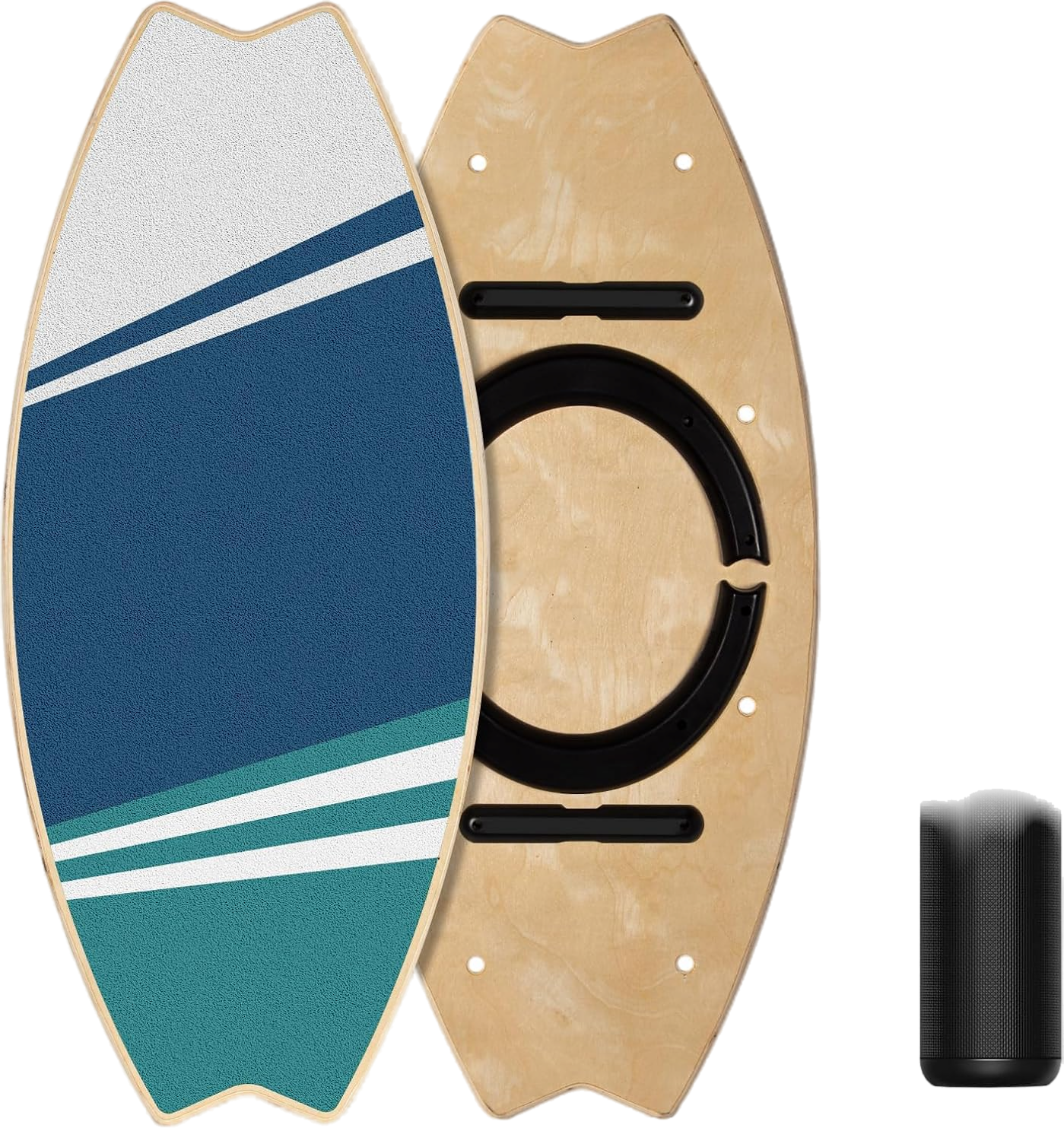 Ejercicio de equilibrio: balance board de madera — 8