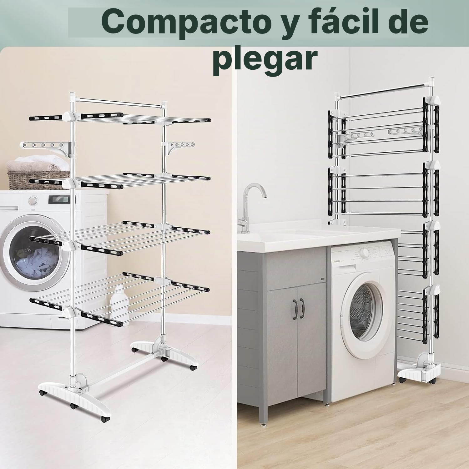 Tendedero plegable exterior – 4 niveles — 4