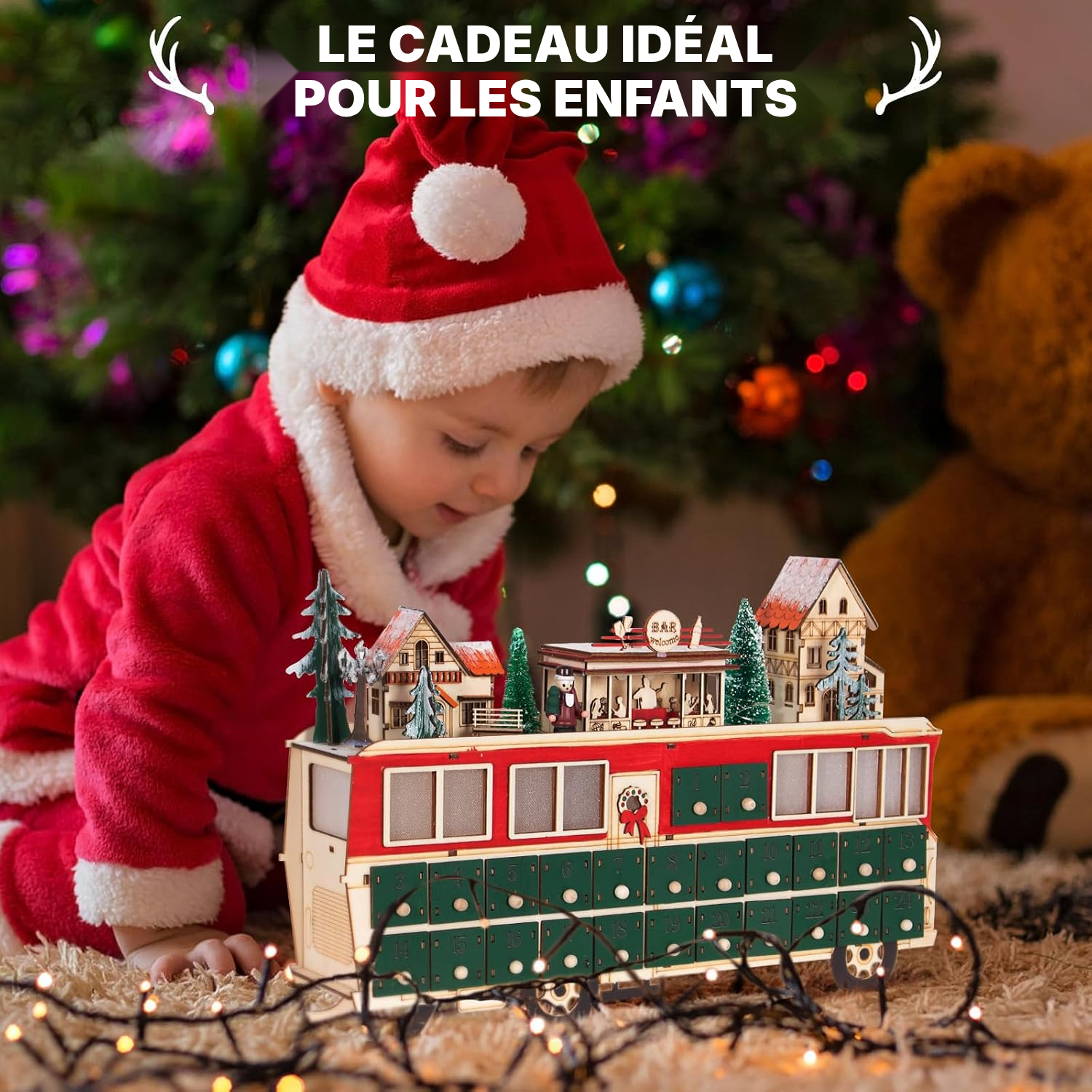 Calendrier de l’Avent lumineux à personnaliser — 3