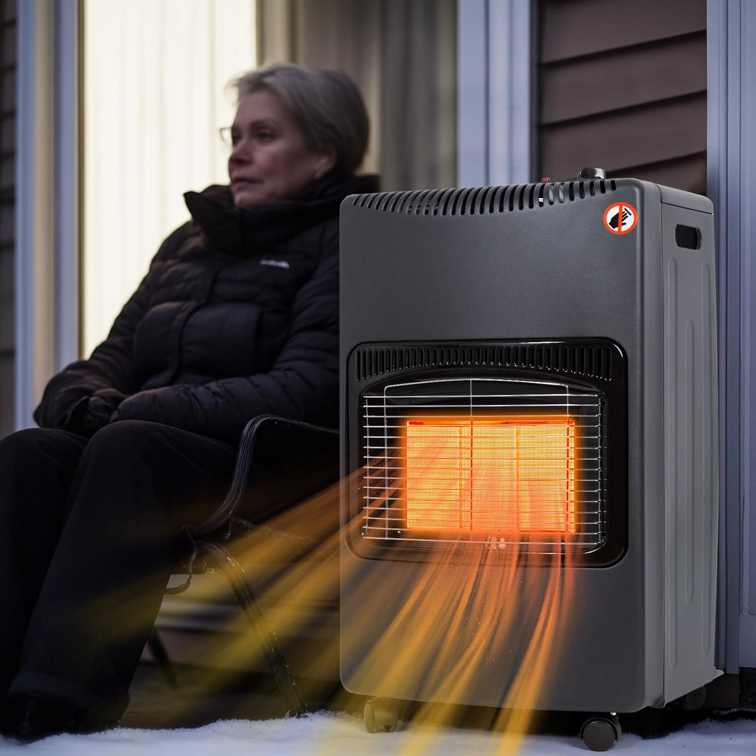 Poêle à gaz mobile — pas chaudière à condensation gaz — 7