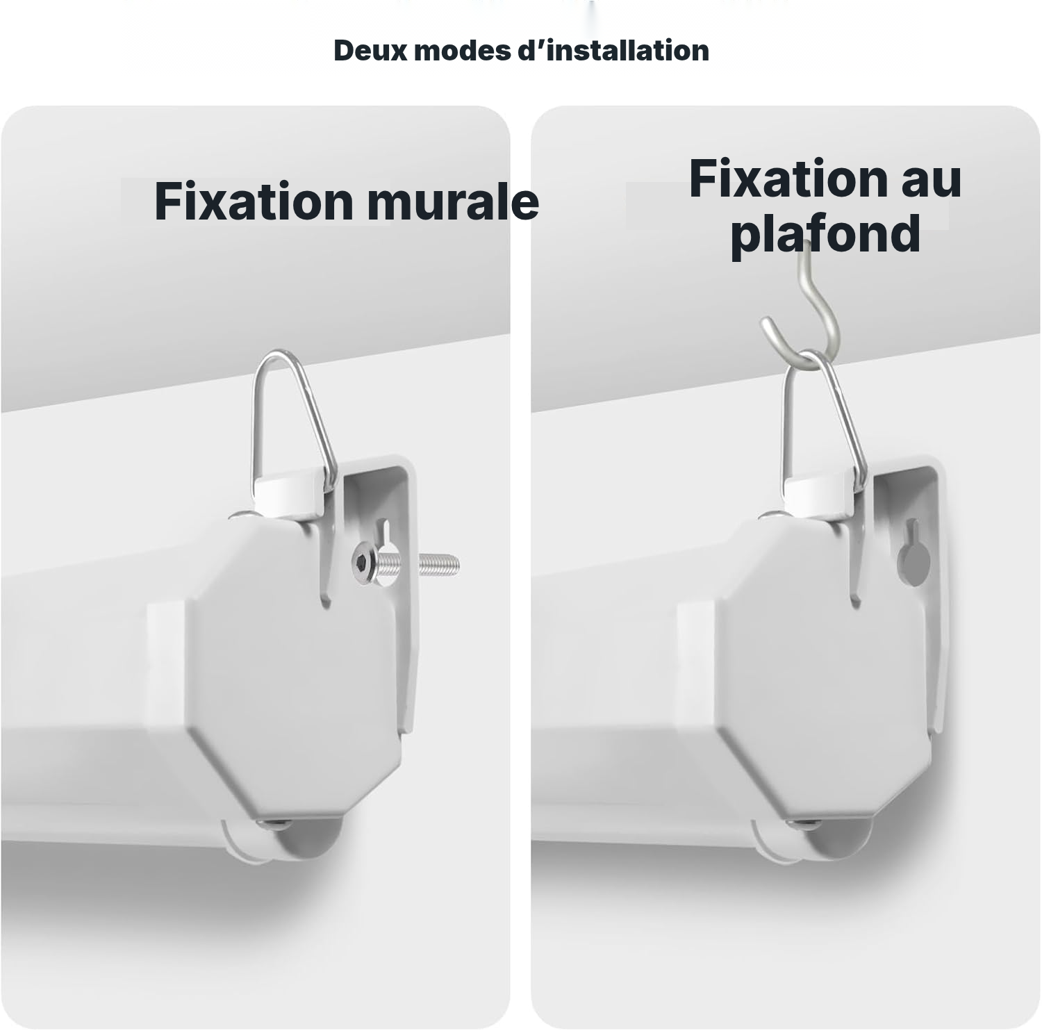 Écran pour vidéoprojecteur motorisé — escamotable — 5