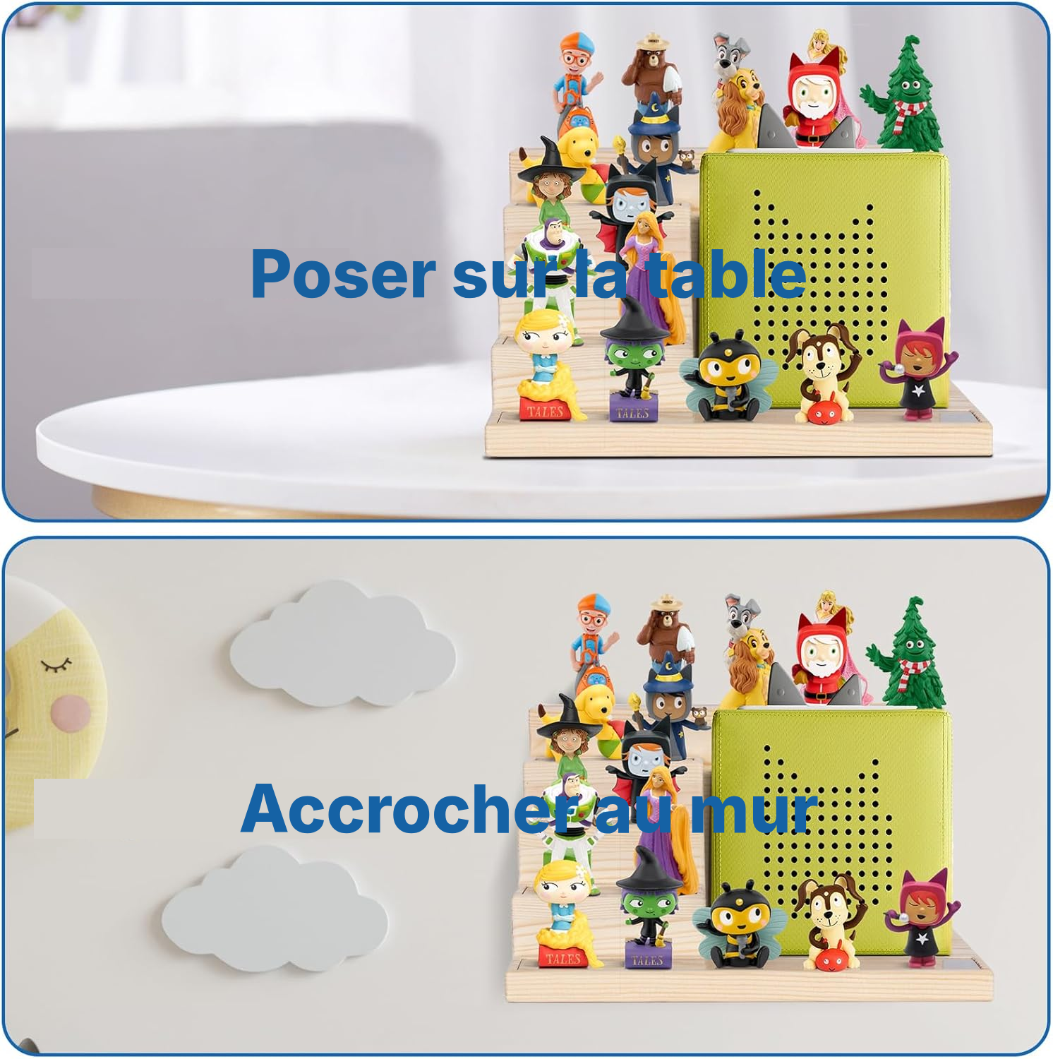 Étagère magnétique pour Toniebox/Tonies – mini maison, 27 cm — 6