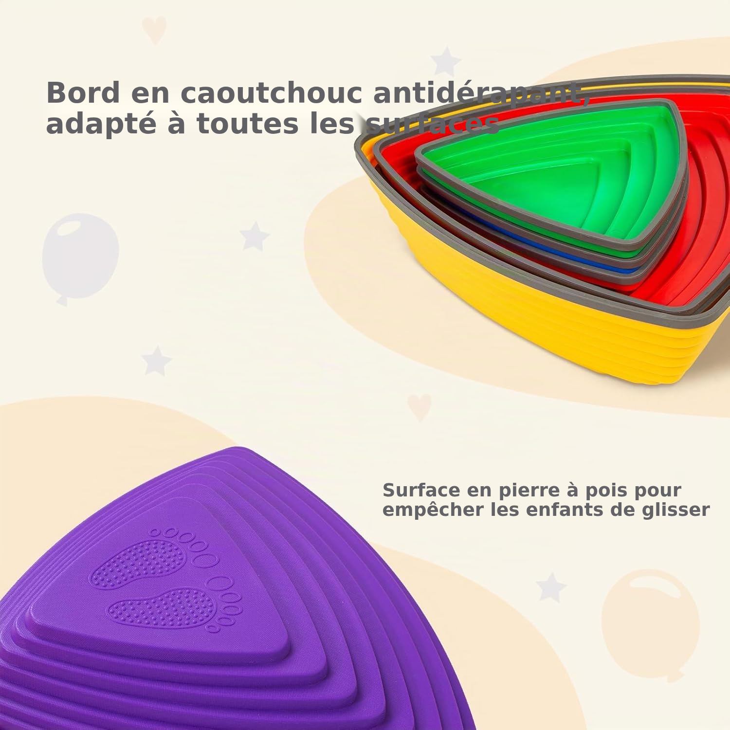 Pierres d’équilibre pour enfants — bougez en jouant — 3