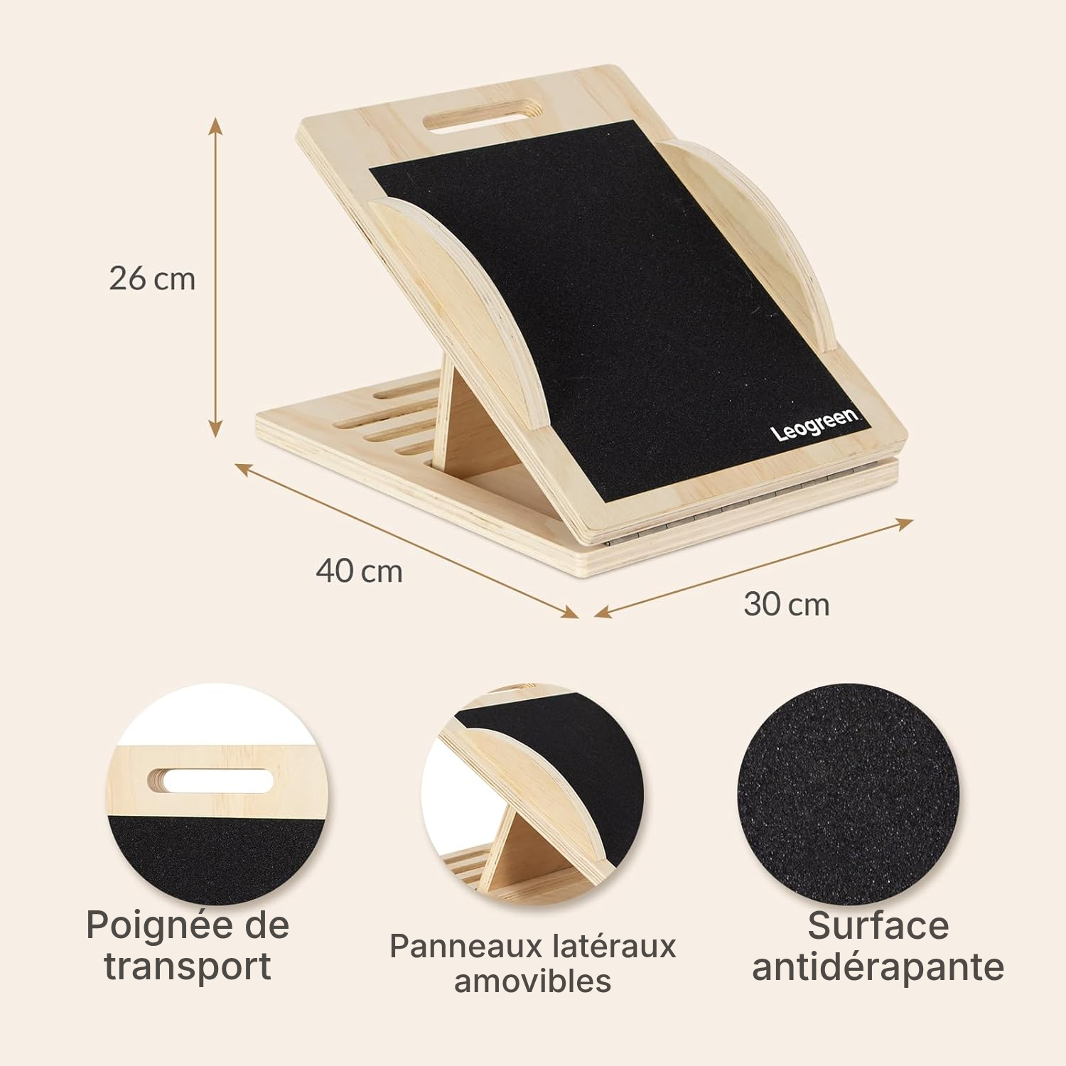 Planche d'équilibre 2-en-1 réglable — 3