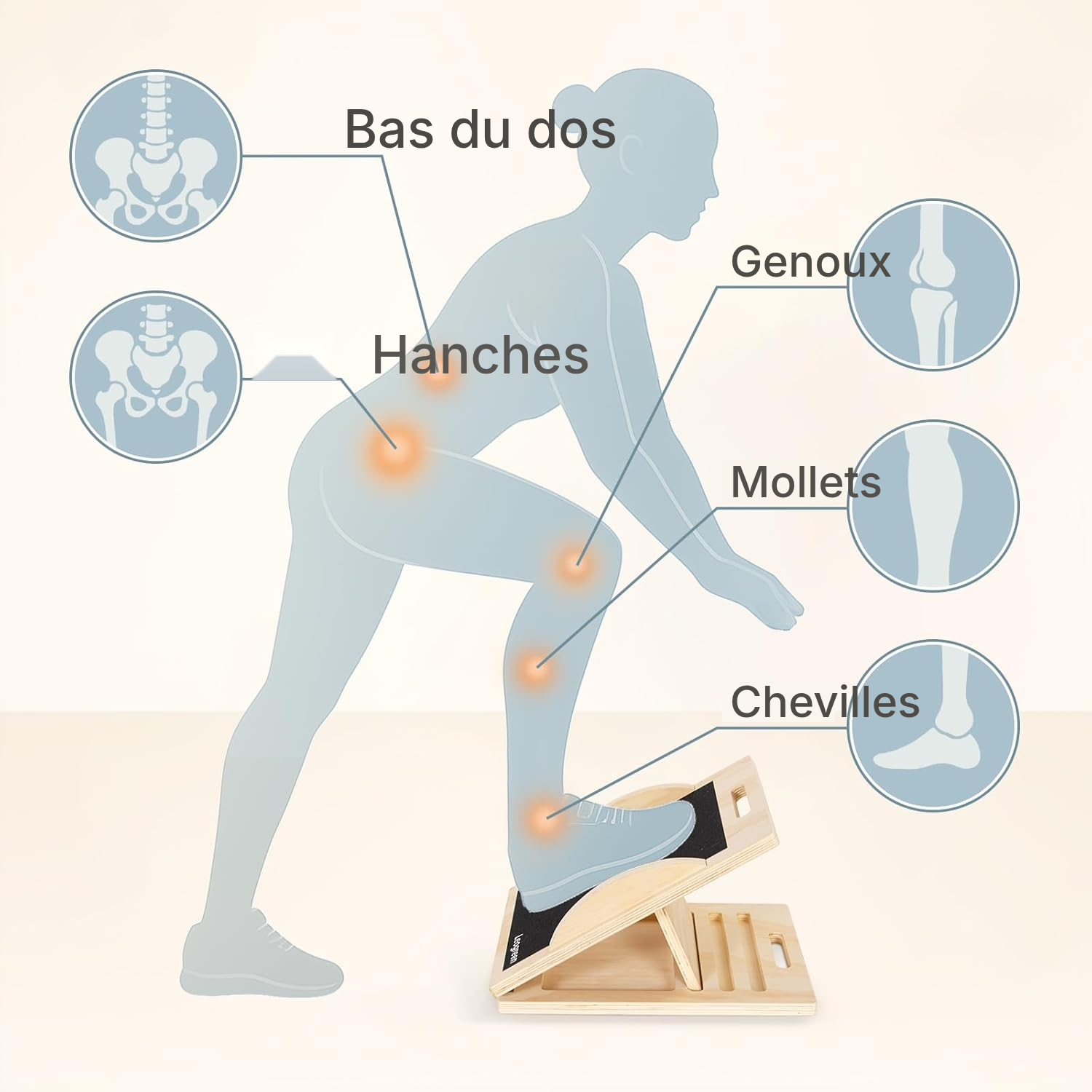 Planche d'équilibre 2-en-1 réglable — 7