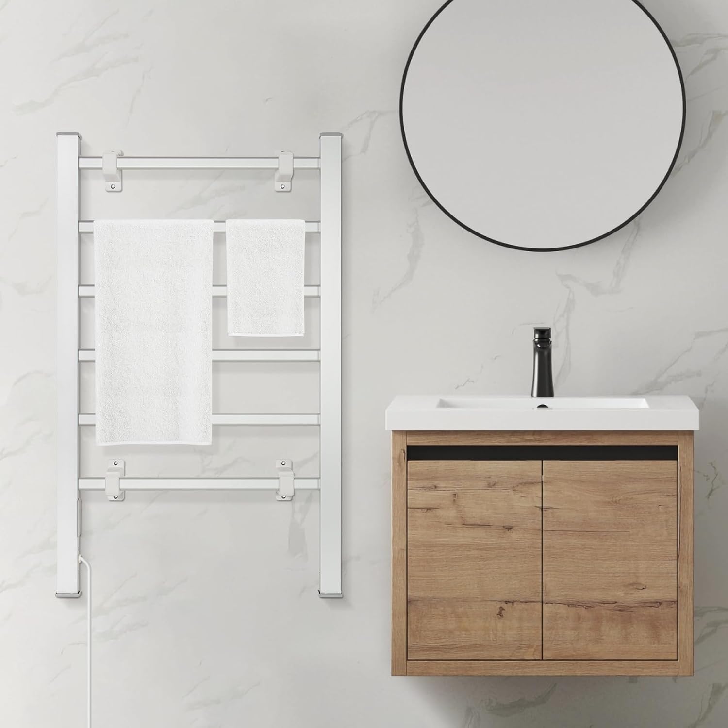 Sèche-serviette 6 barres — séchage minuté — 7