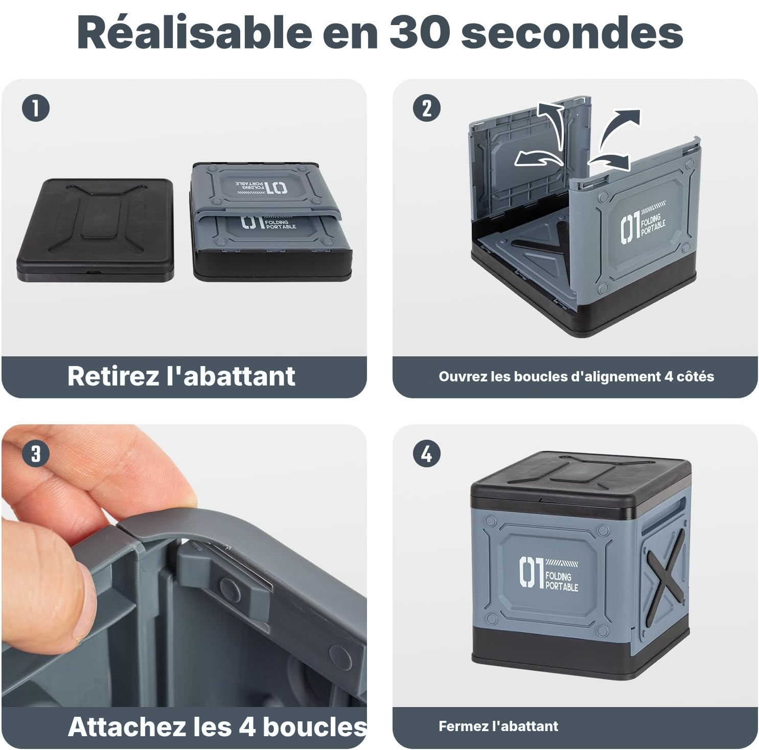 WC chimique alternatif Noir – toilette 25 L — 4