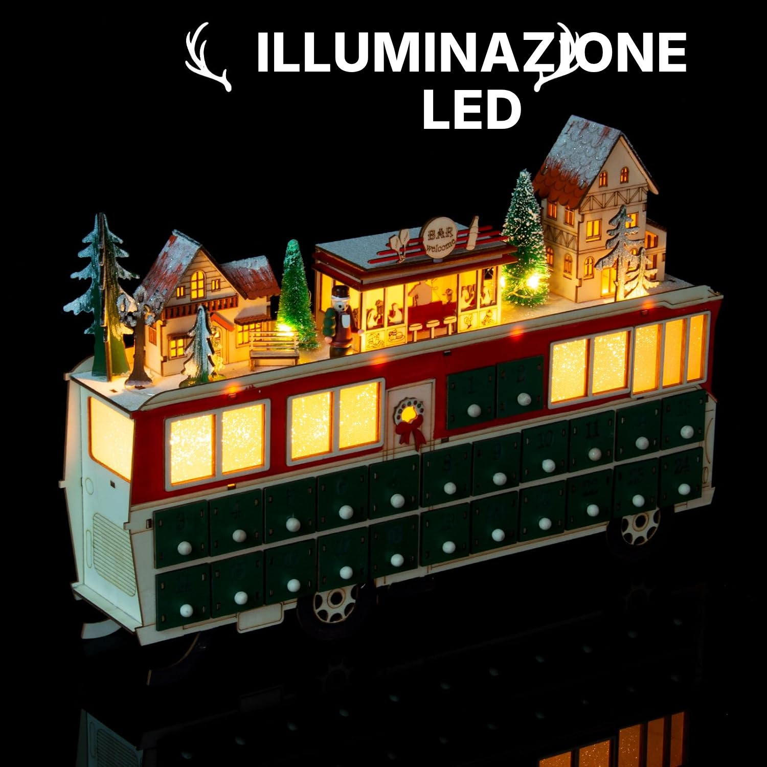 Calendario dell avvento luminoso — 2