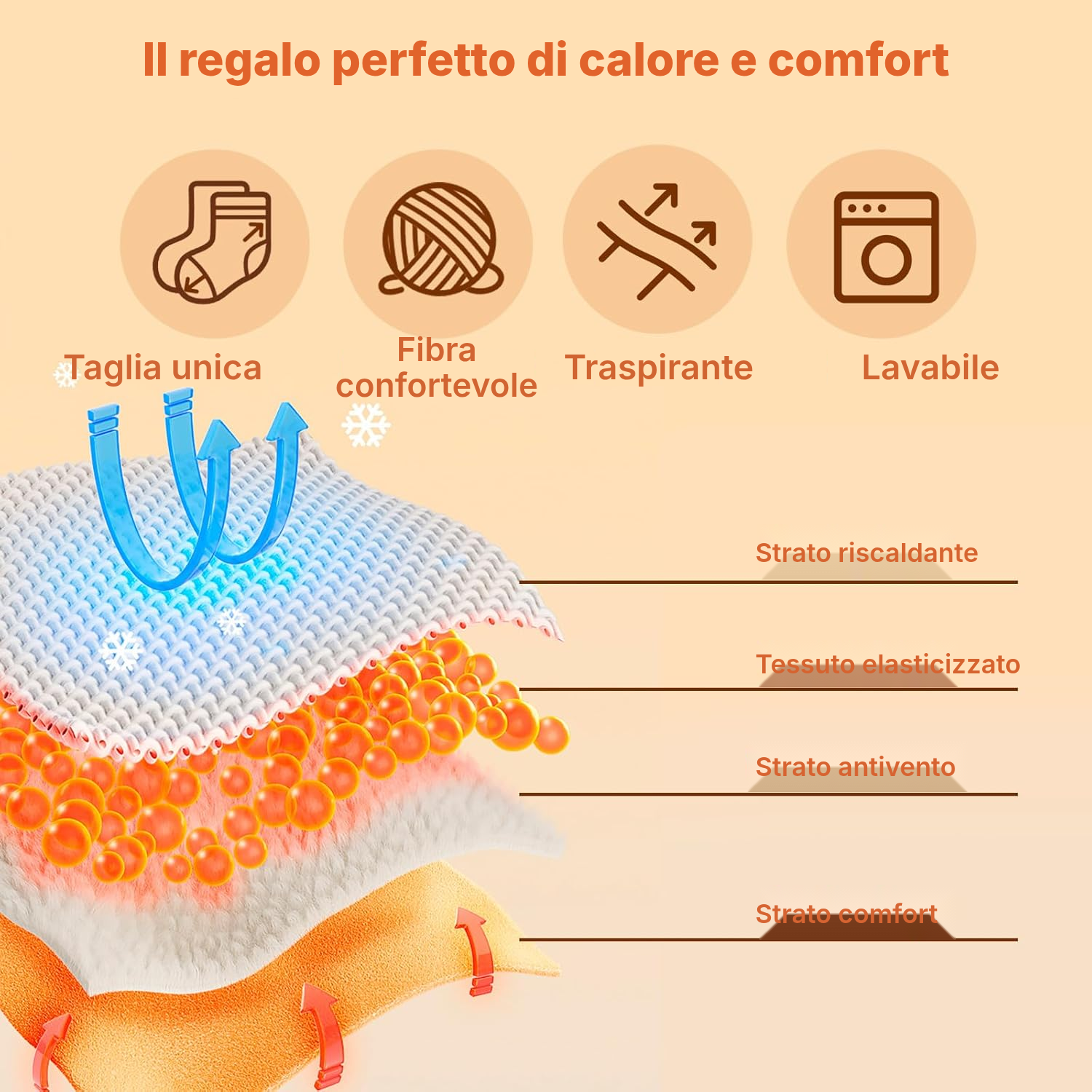 Calze termiche riscaldate, piedi al caldo — 4