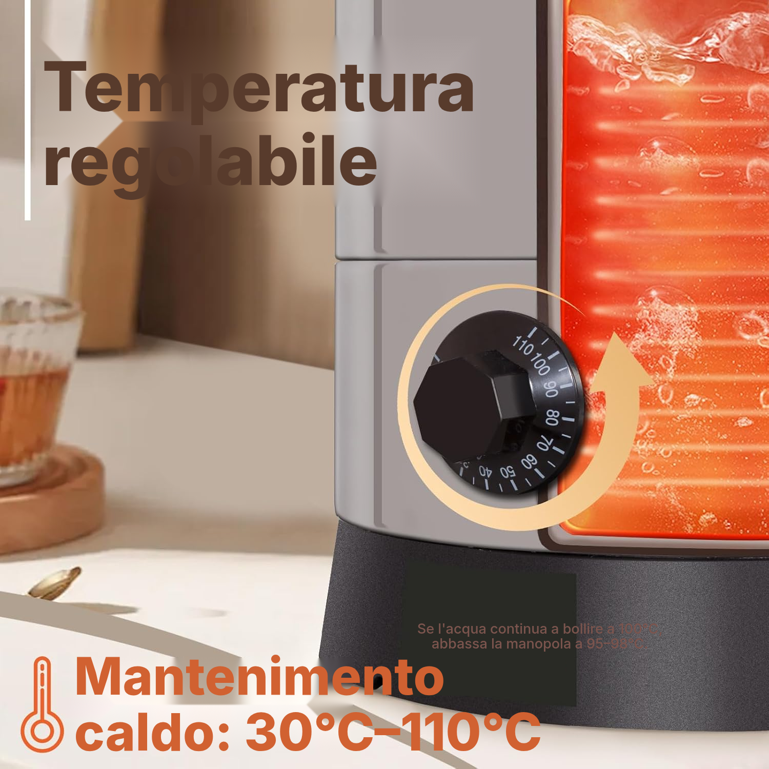 Pentola per vin brule automatica 9,3 L — 3