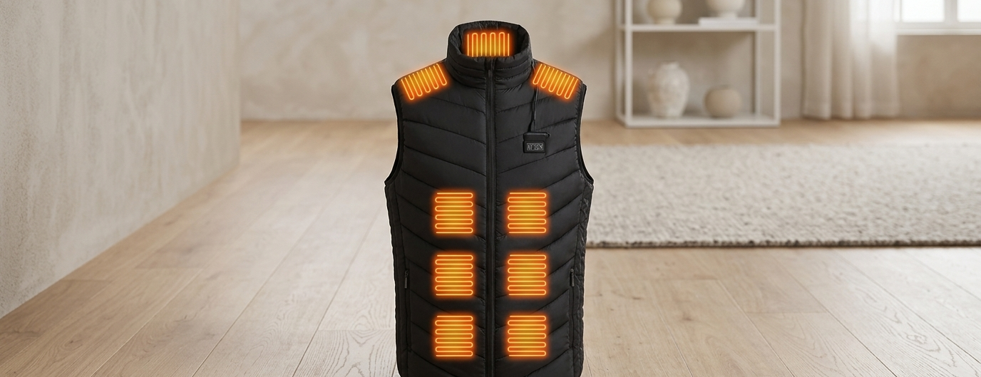 Giacca riscaldata: gilet 21 zone