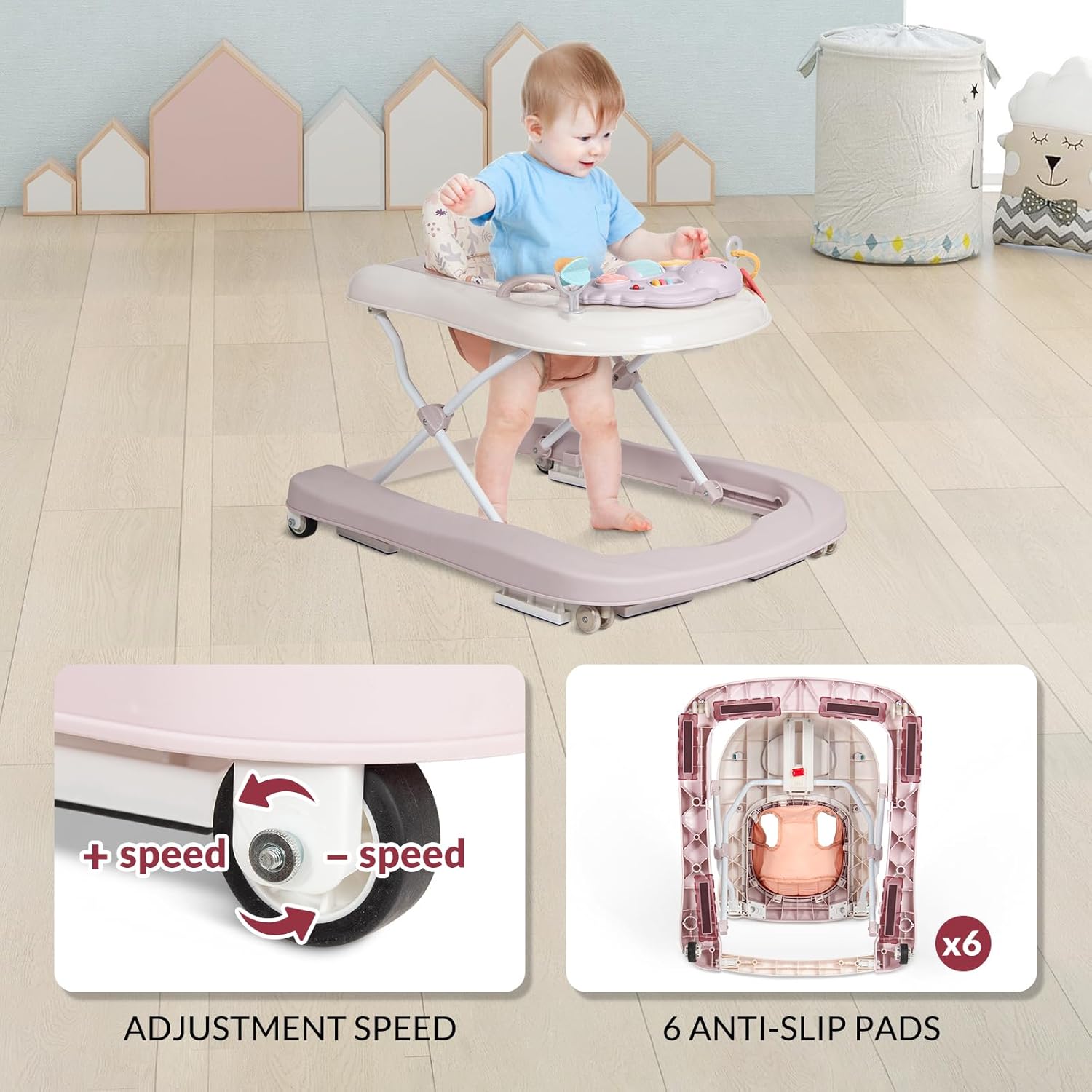 Girello neonato evolutivo per i primi passi — 3