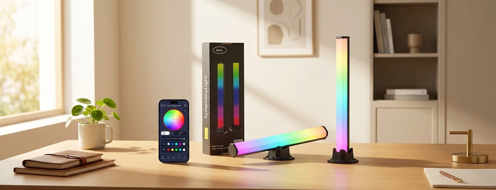 Lampada RGB gaming nera