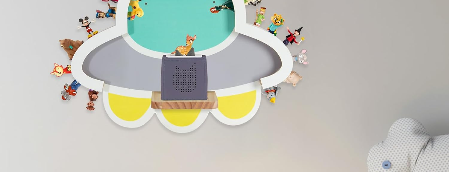 Mensola magnetica per Toniebox/Tonies – UFO, 50 cm