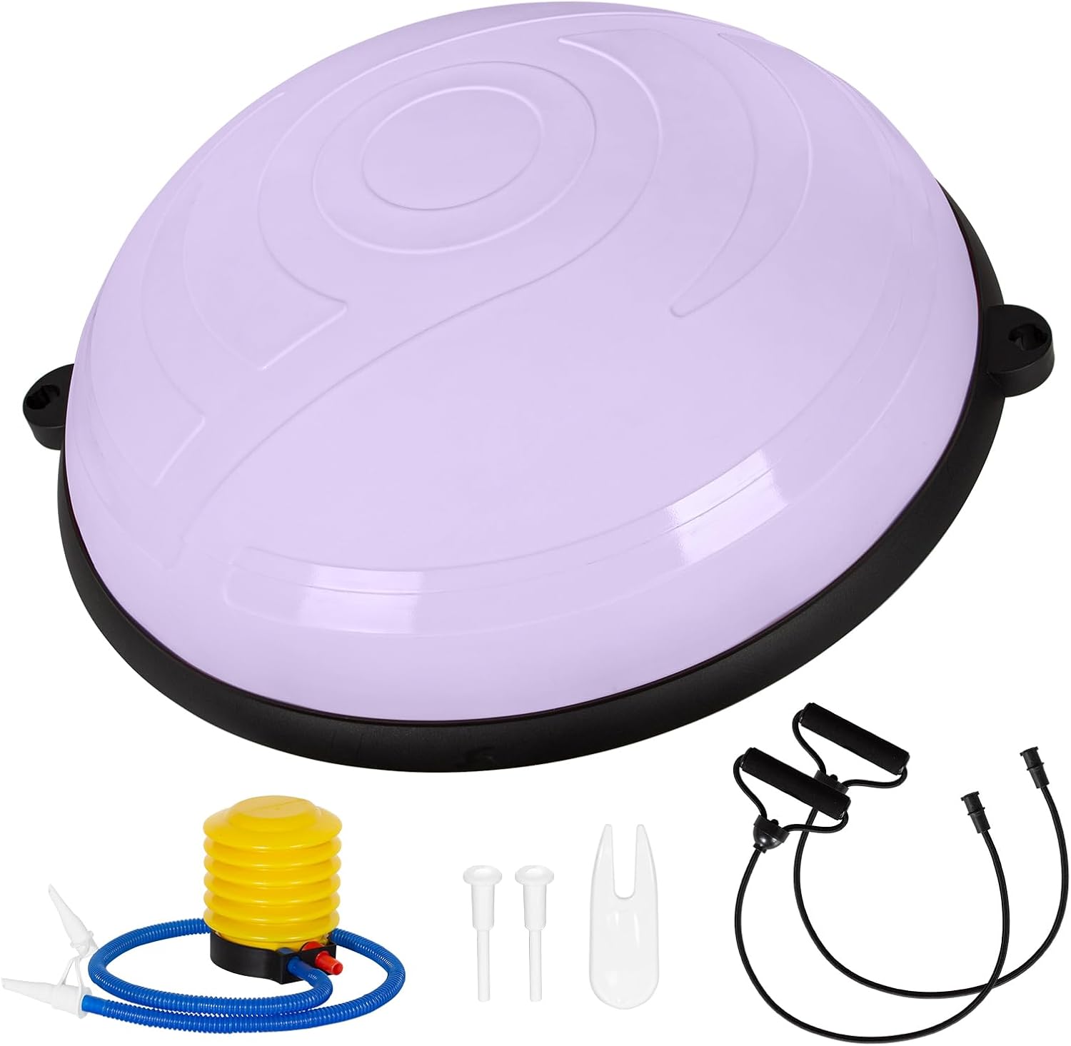 Palla per pilates viola 58 × 58 × 20 cm