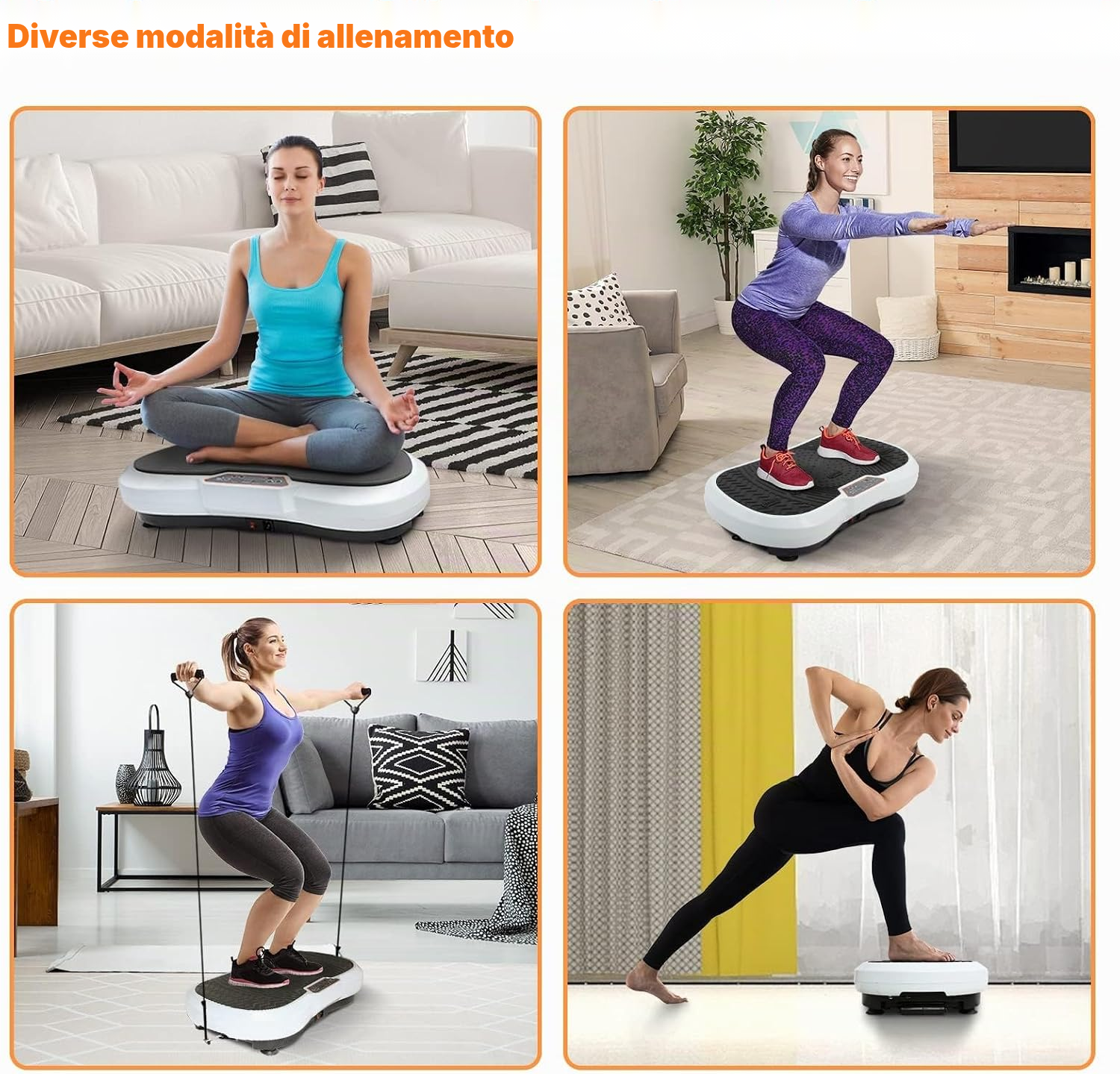 Pedana vibrante: fitness completo a casa — 6