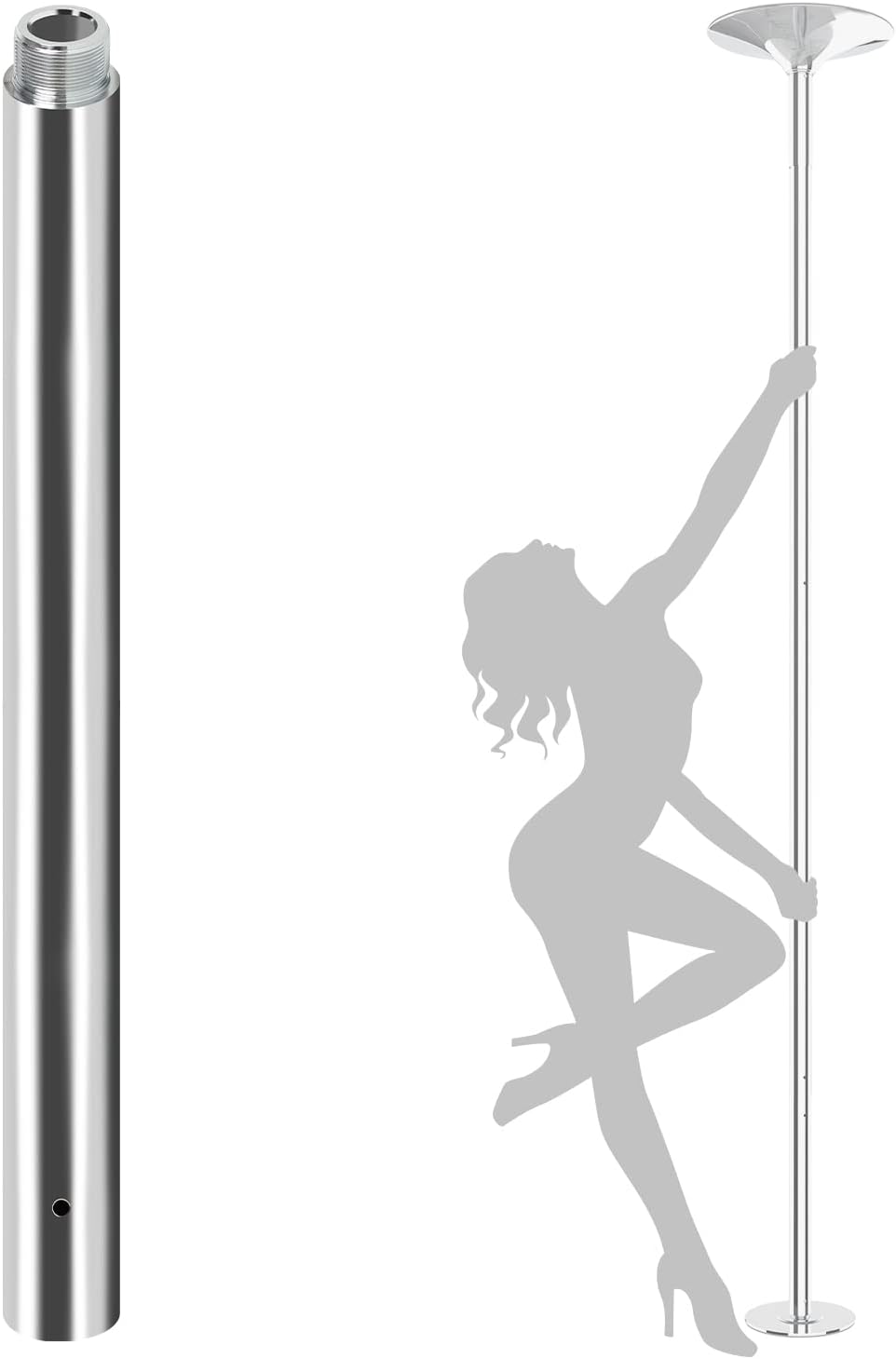Prolunga palo danza: 500 mm per soffitti alti — 6
