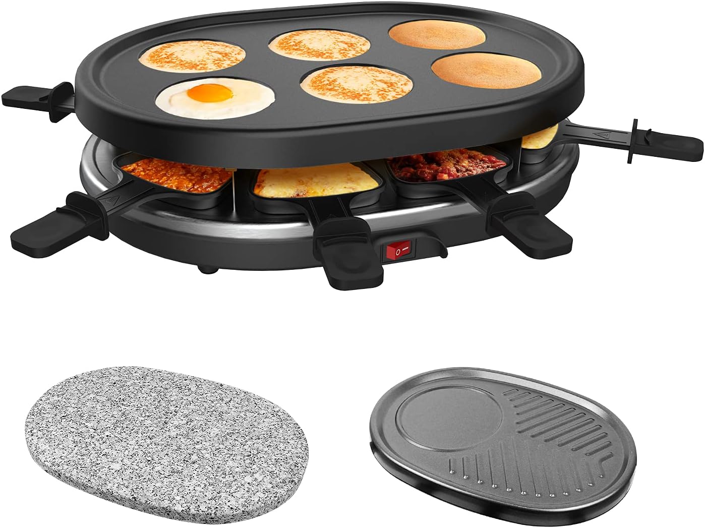 Raclette 4-in-1 per 8 persone — 4