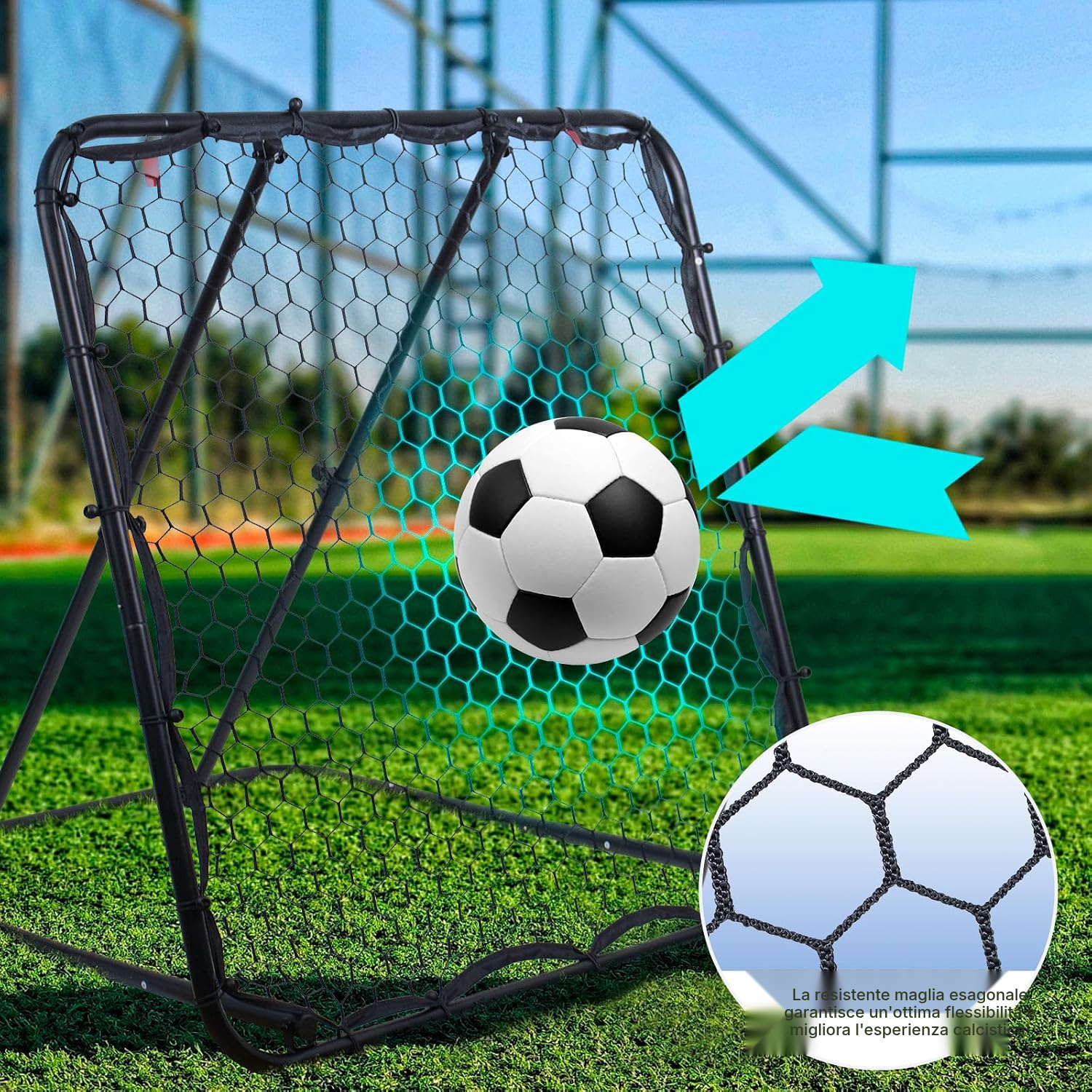 Rete rebound per allenamenti per calcio — 3