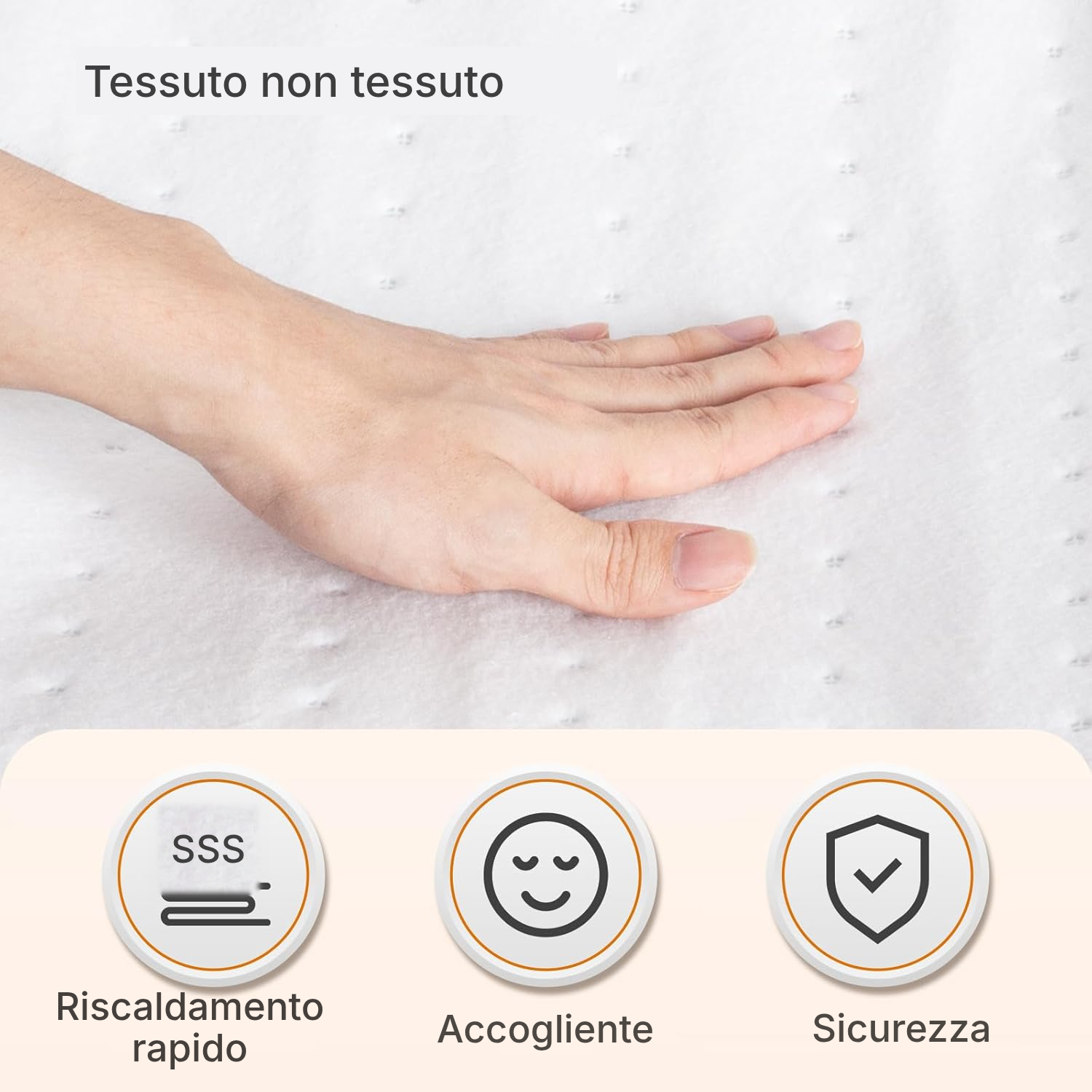 Scaldasonno matrimoniale bianco – 3 livelli — 5