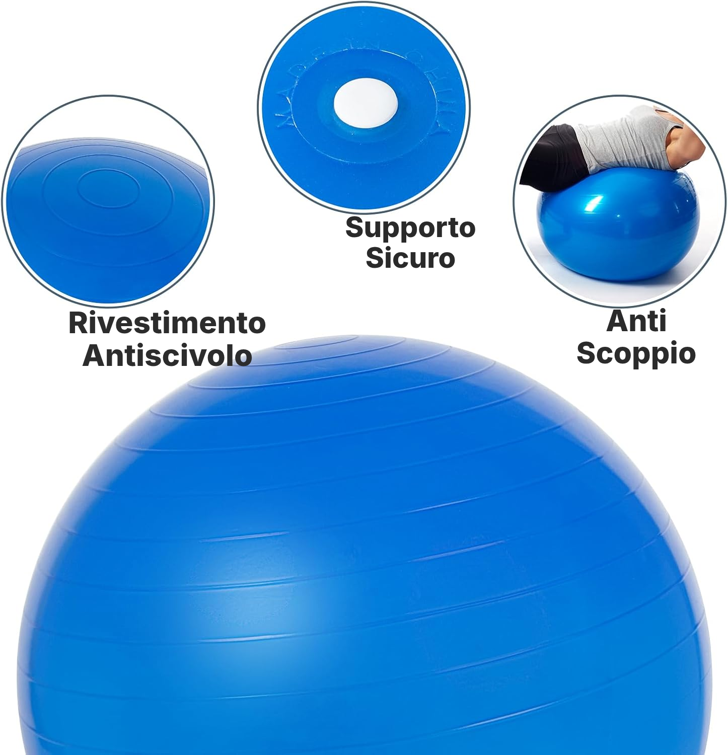Sedia ergonomica: pallone da scrivania — 2