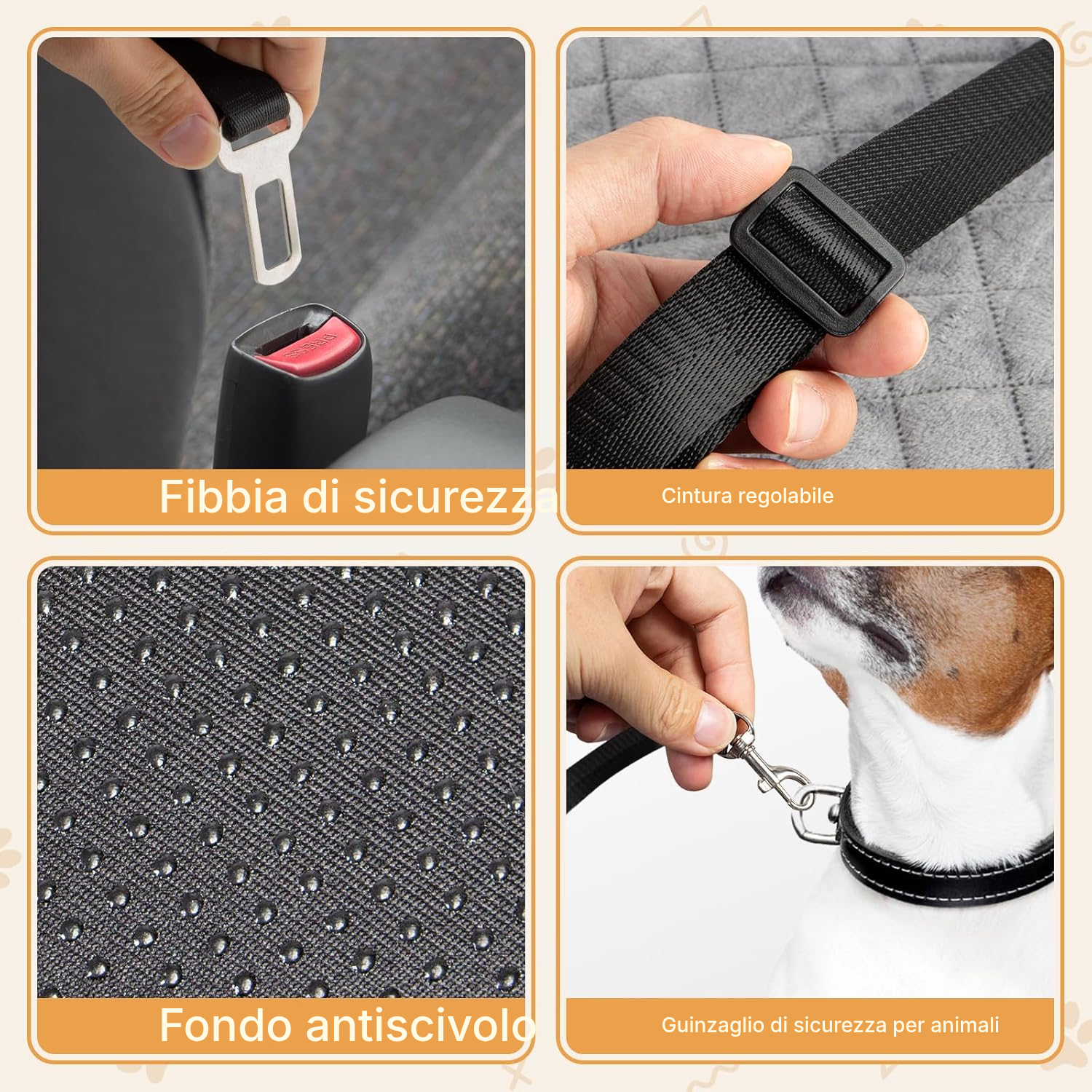 Seggiolino auto cane — comfort fino a 25 kg — 4