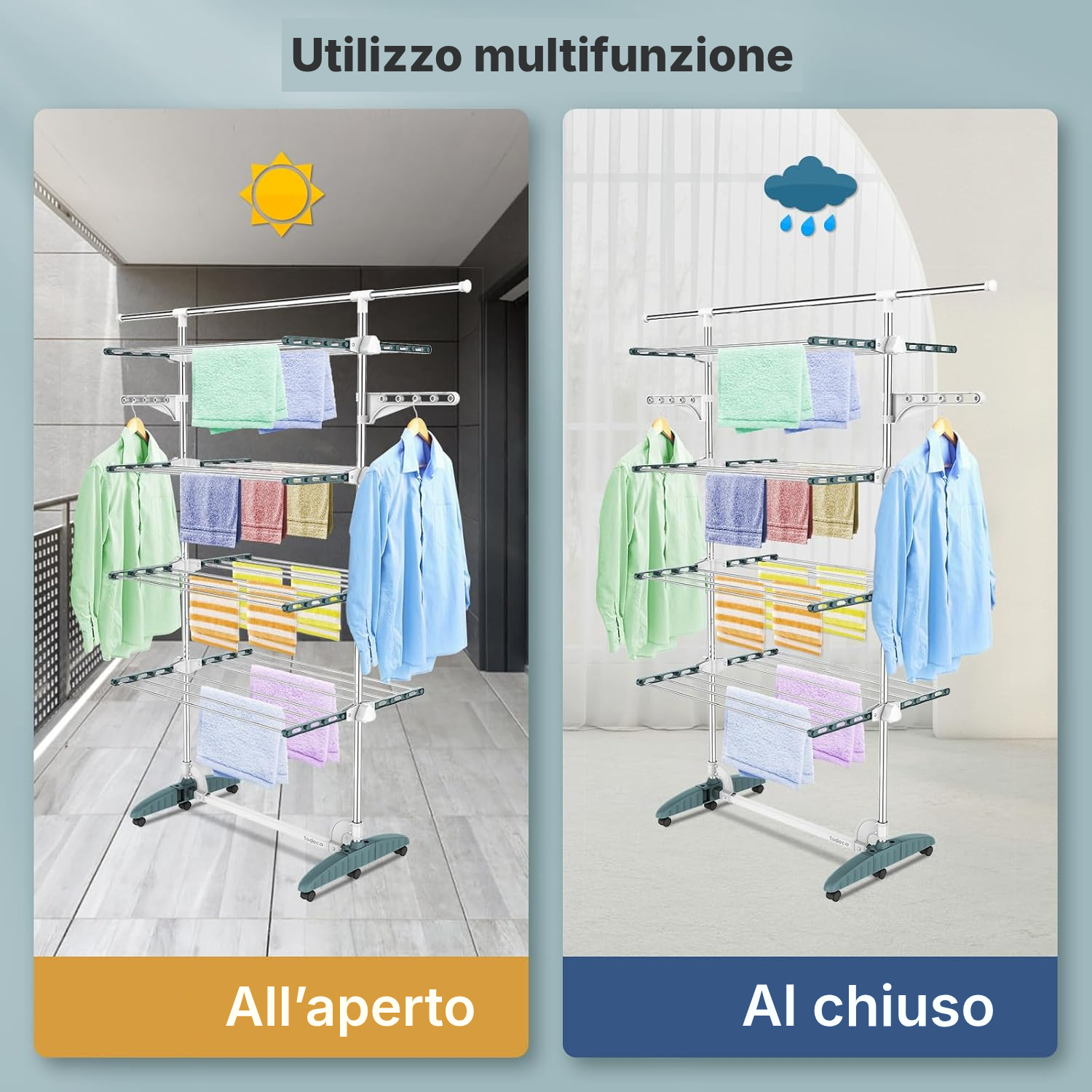 Stendino verticale 4 livelli — 4