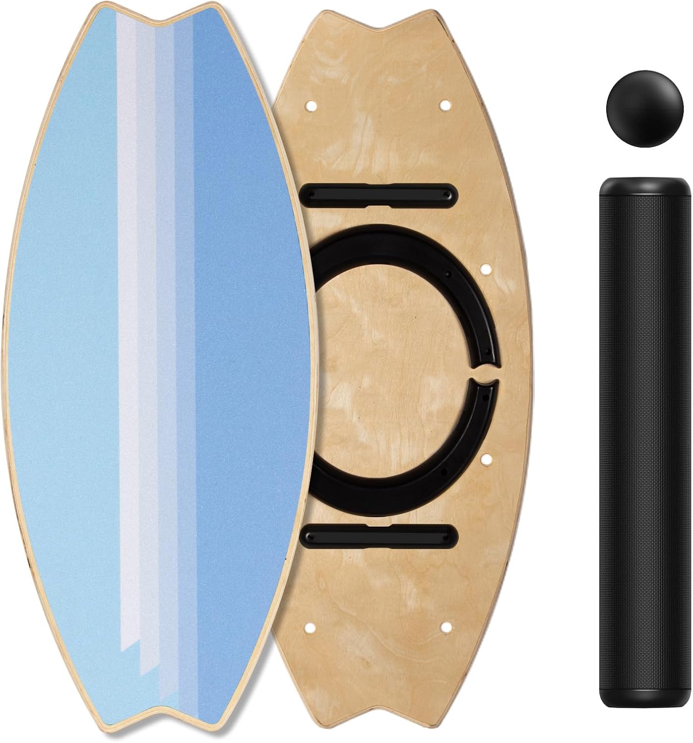 Tavola di equilibrio 85 cm muscolazione, 7 livelli