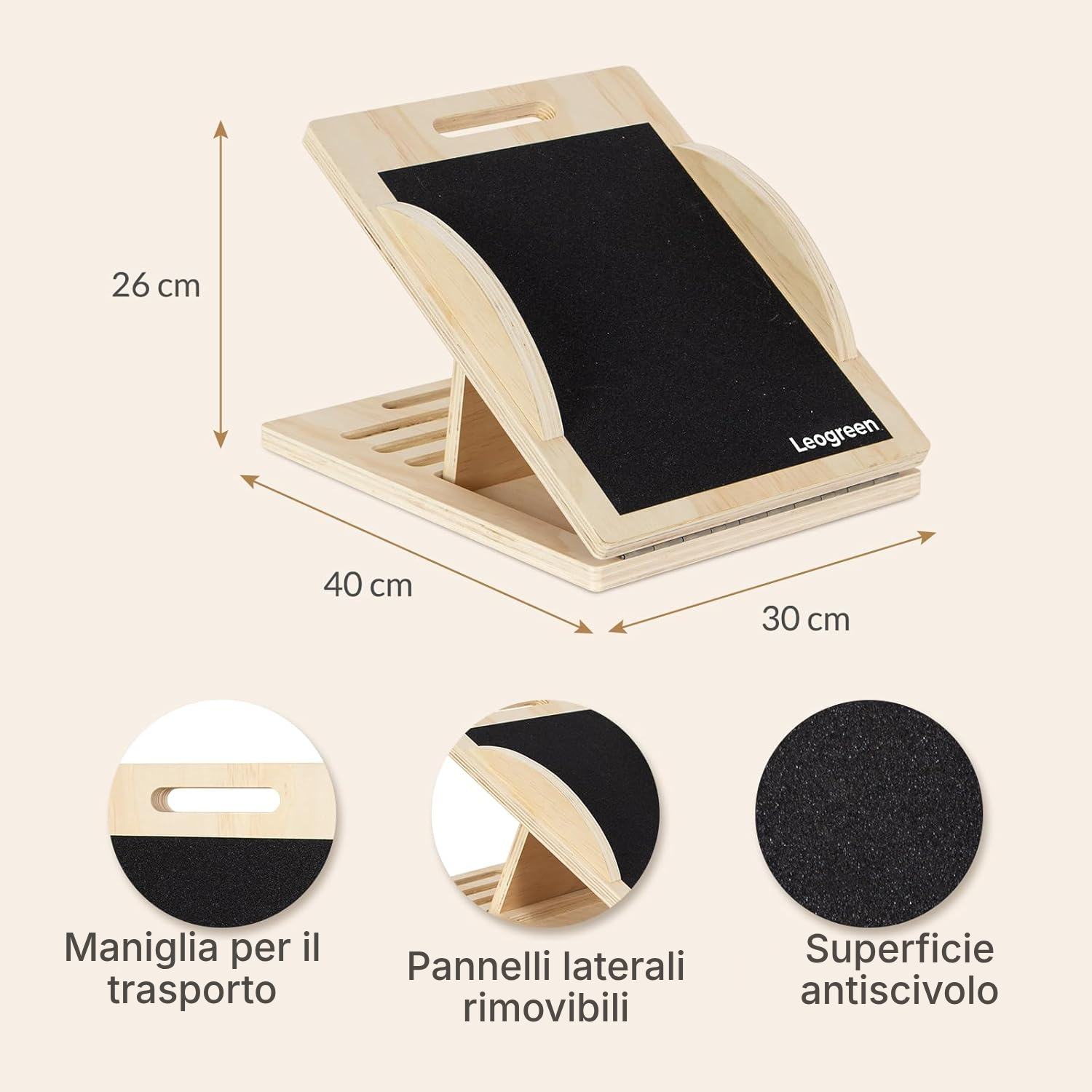 Tavola propriocettiva 2-in-1 regolabile — 3
