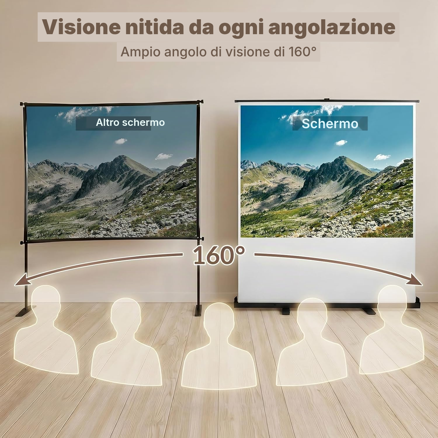 Schermo portatile da proiezione su supporto — 4