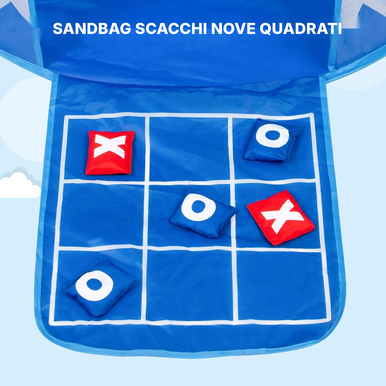 Casetta per bimbi blu — 4 giochi integrati — 5