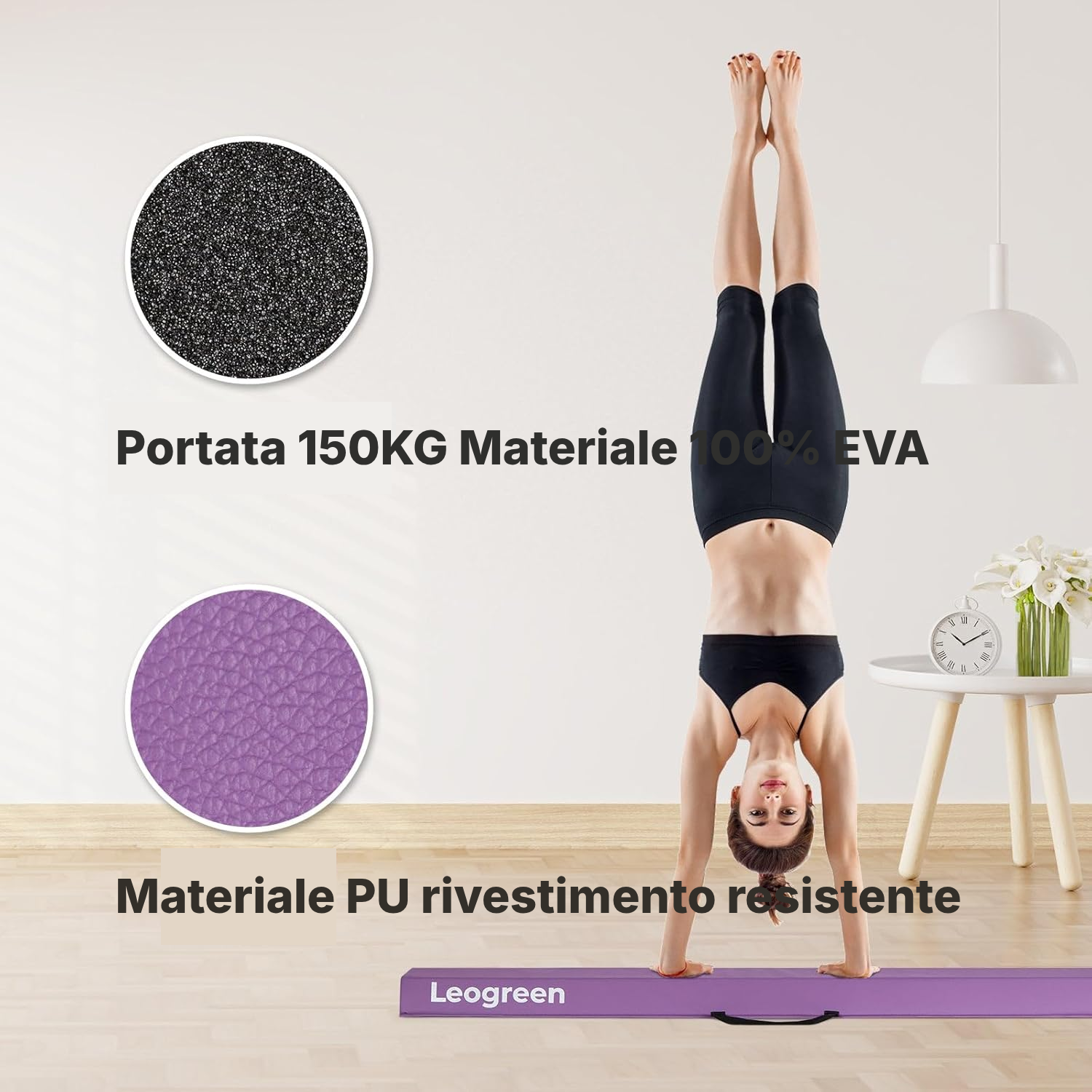 Attrezzi da ginnastica artistica: trave pieghevole — 3